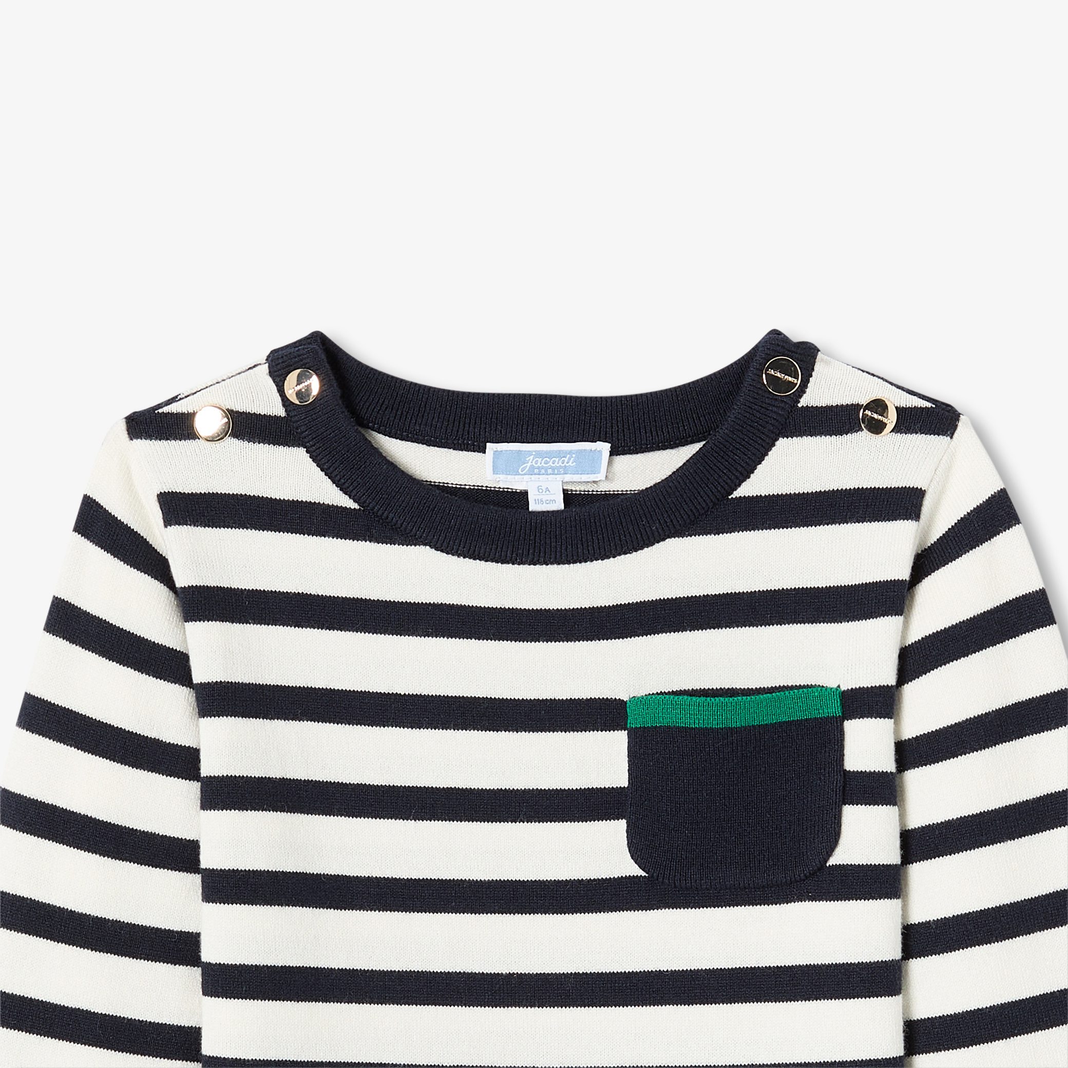 Girl long-sleeved dress - Philomene - Image 3