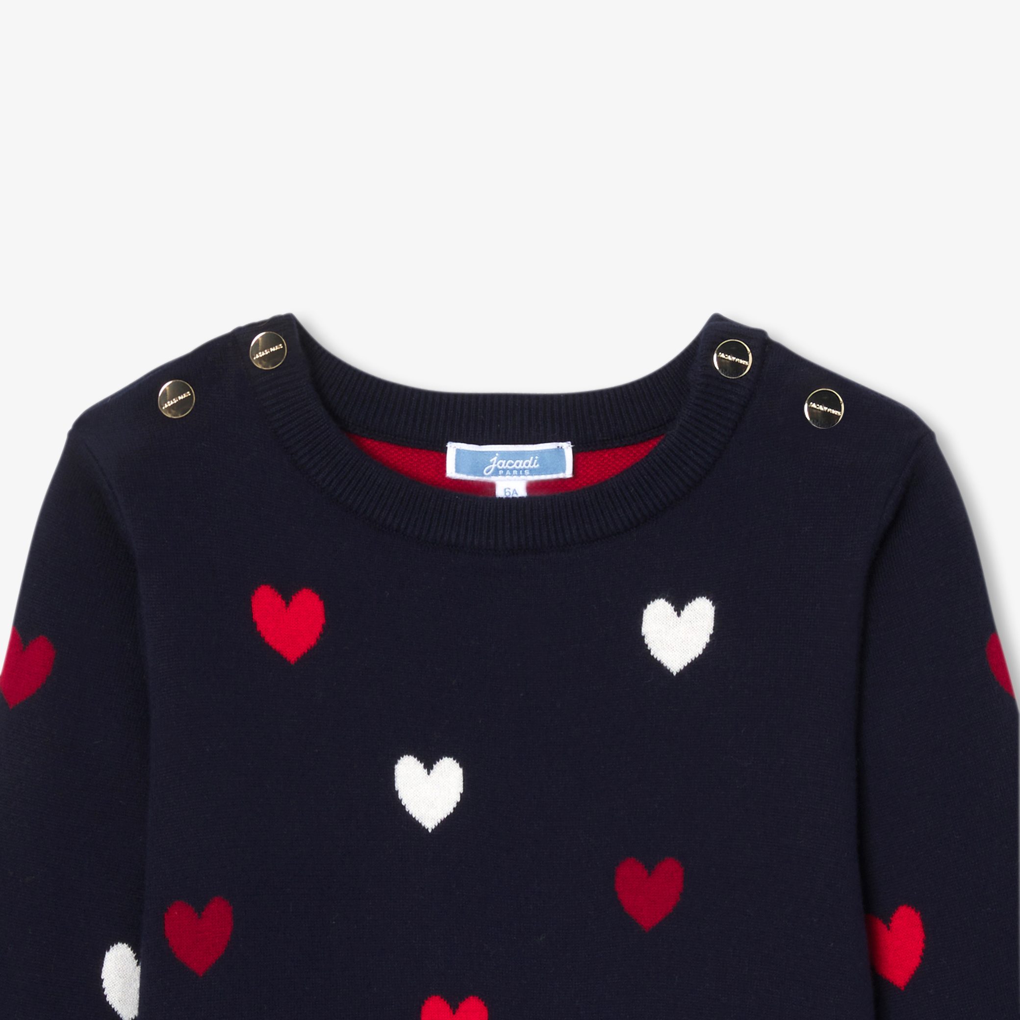 Girl jersey knit dress - Image 3