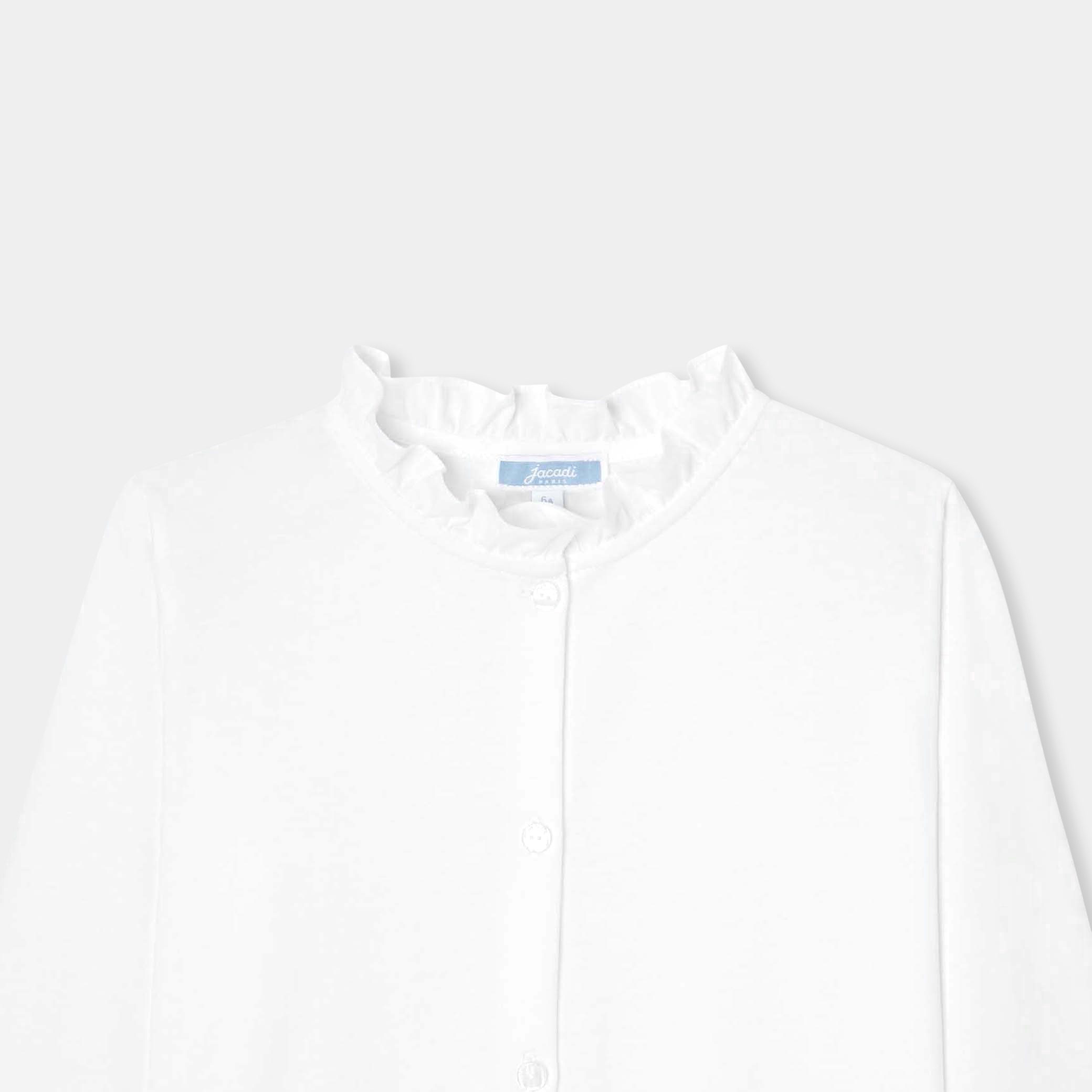Girl blouse in cotton jersey - Presence - Image 3