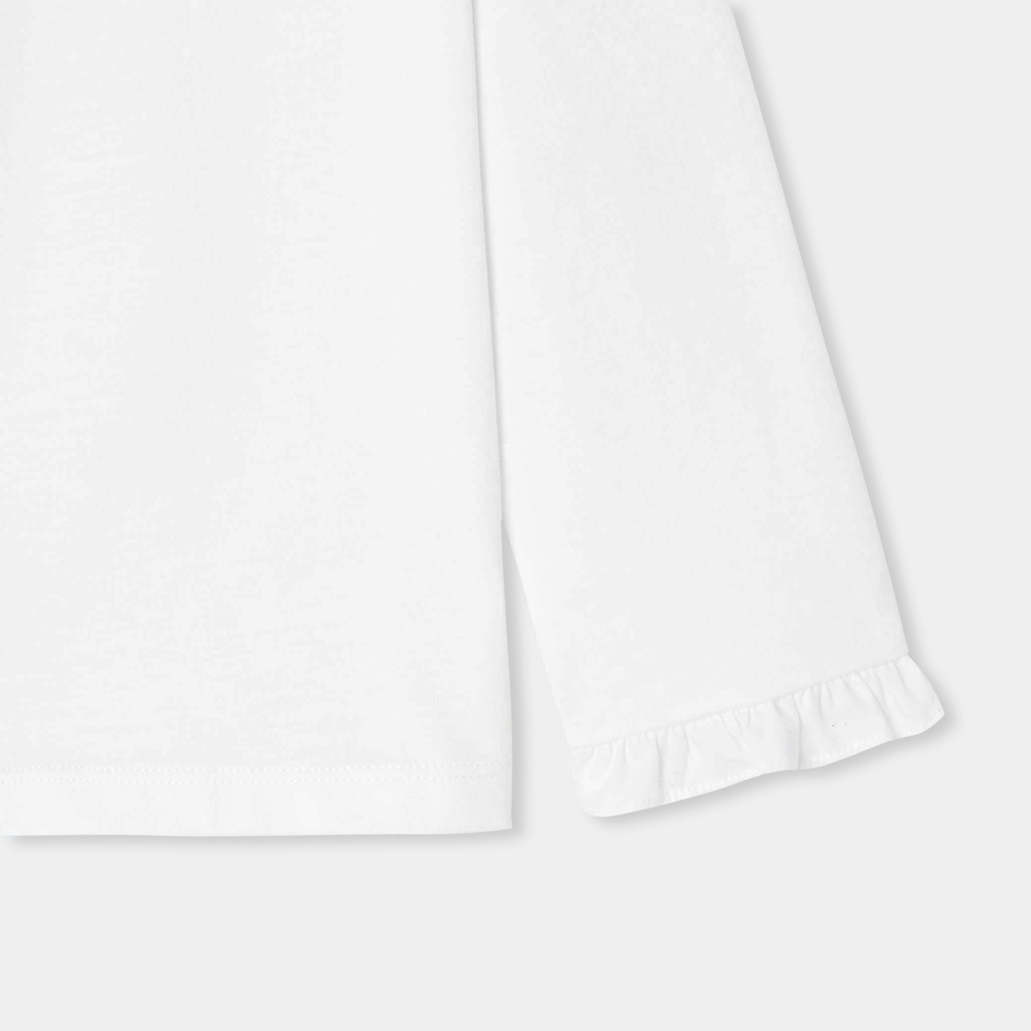 Girl blouse in cotton jersey - Presence - Image 4