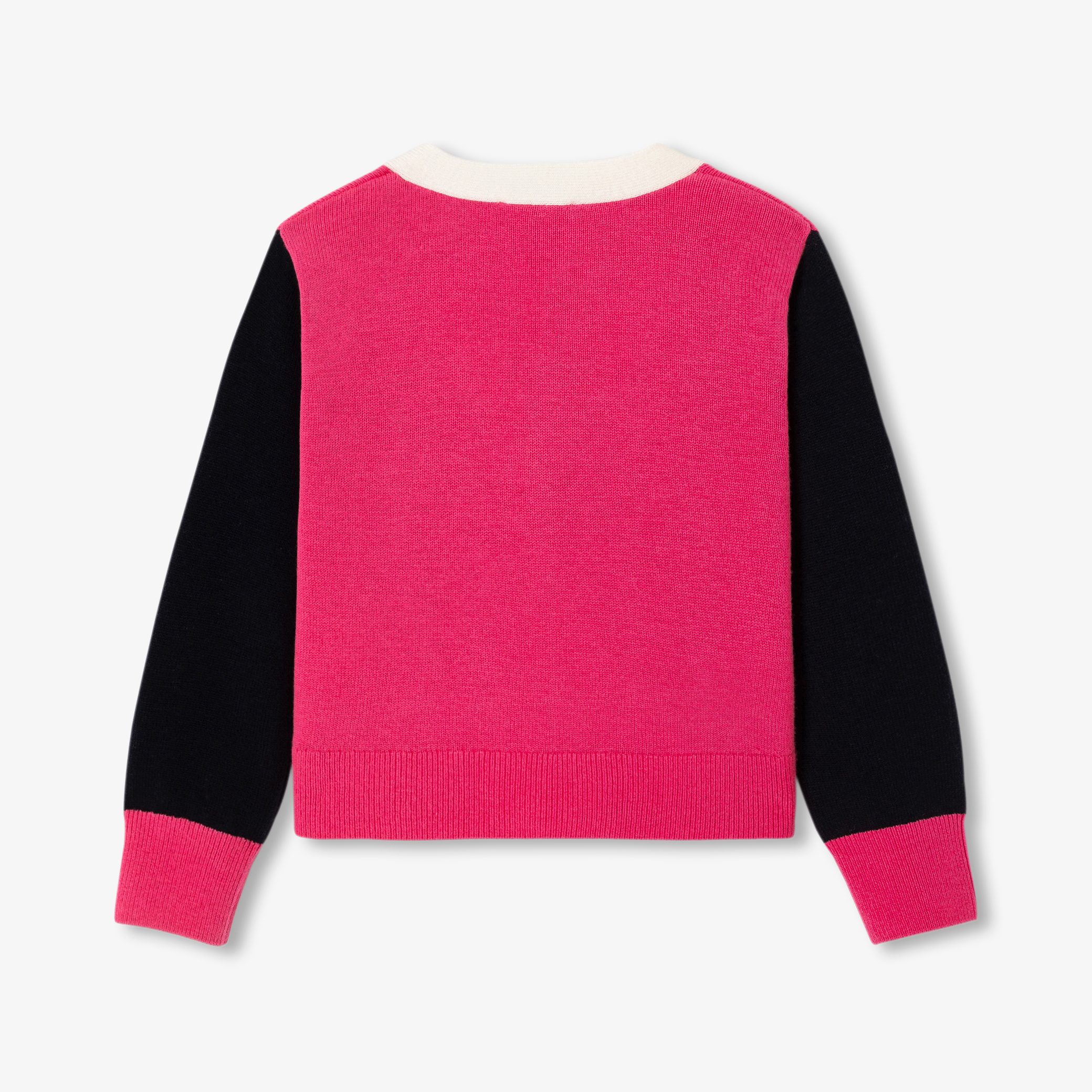 Girl colour block cardigan - Philosophe - Image 2