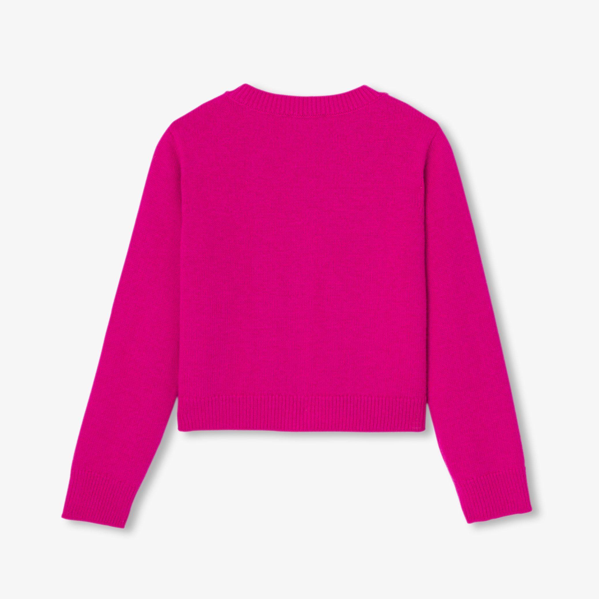 Girl wool and cashmere cardigan - Paul - Image 2