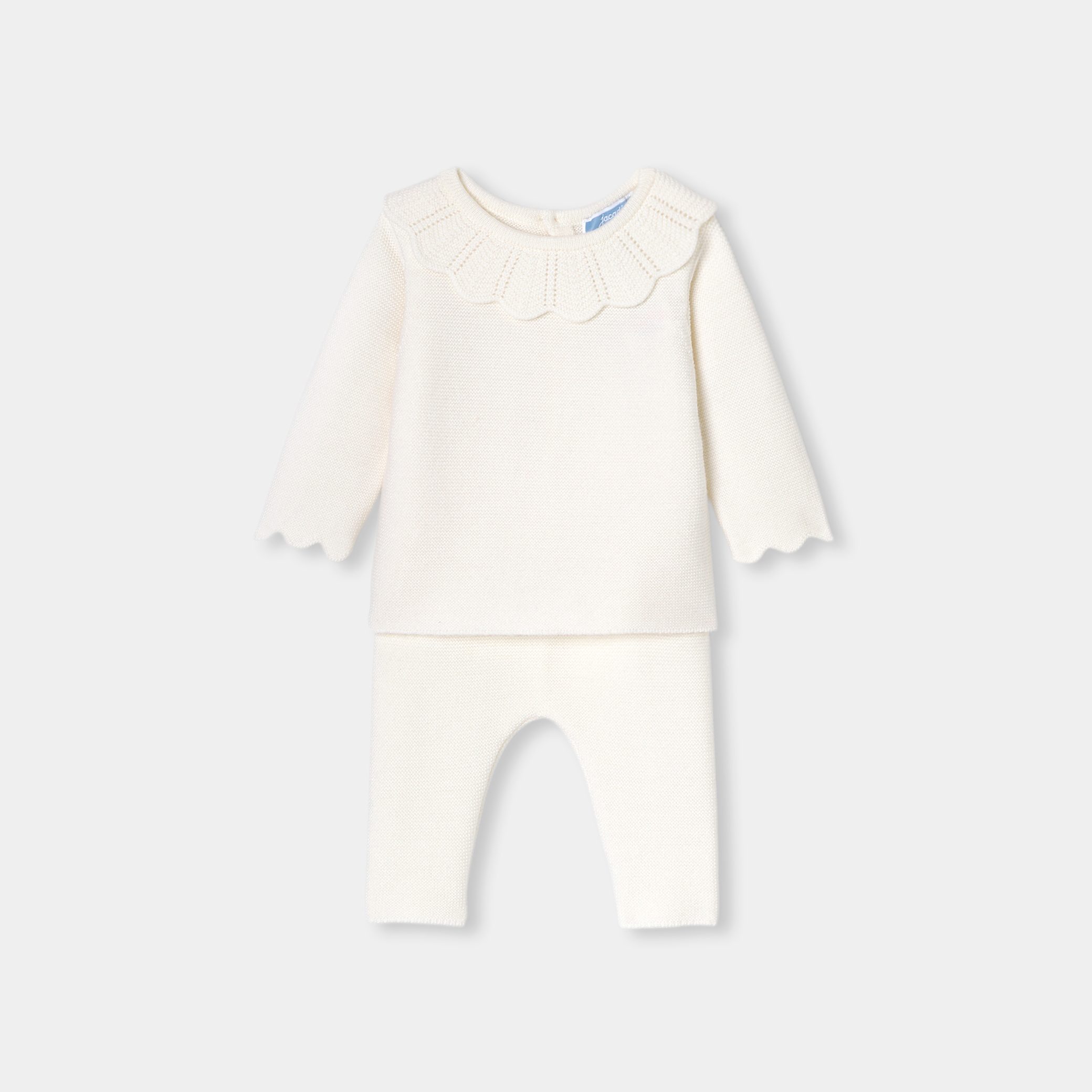 Baby girl wool set - Opaline
