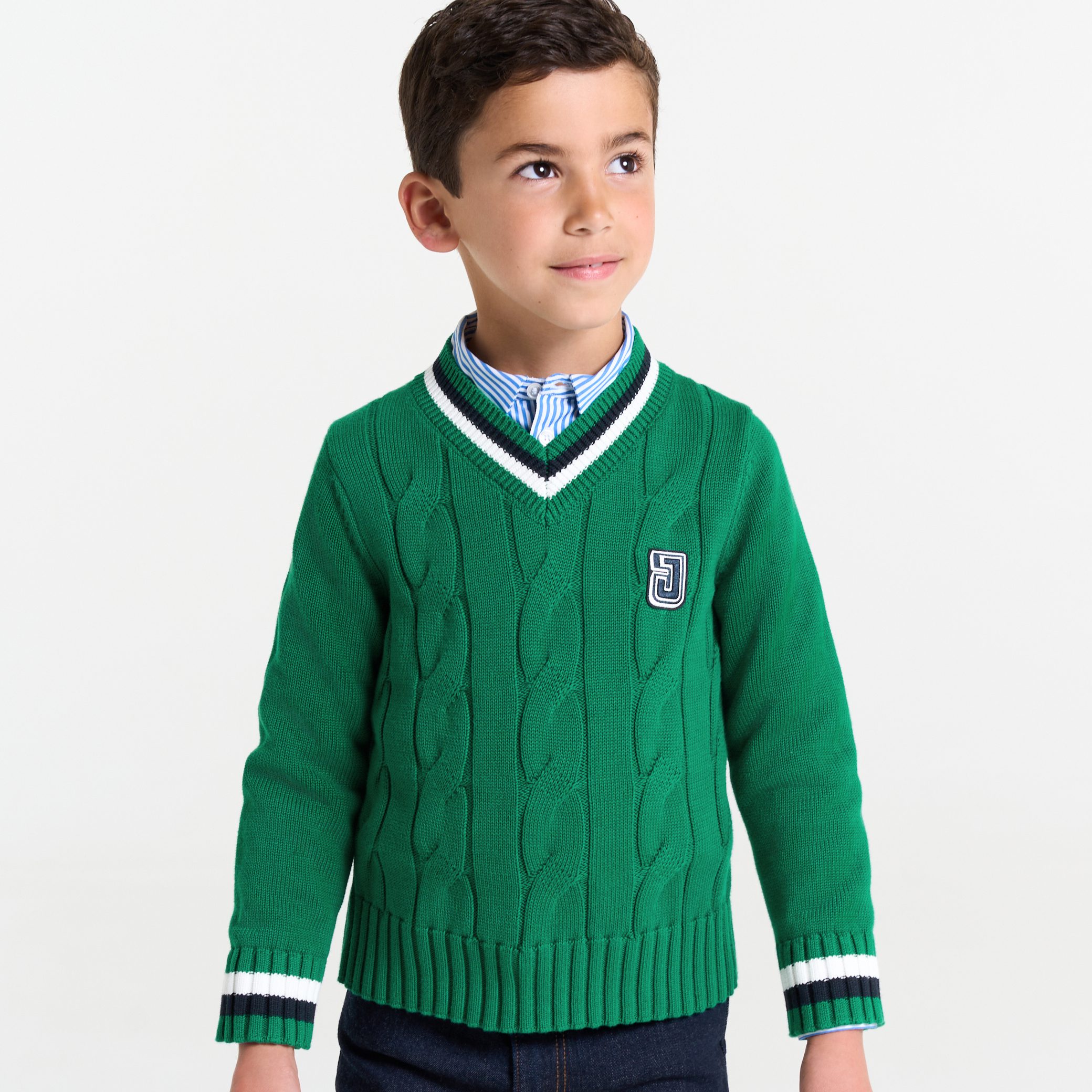 Children cotton cricket sweater - Lissandre