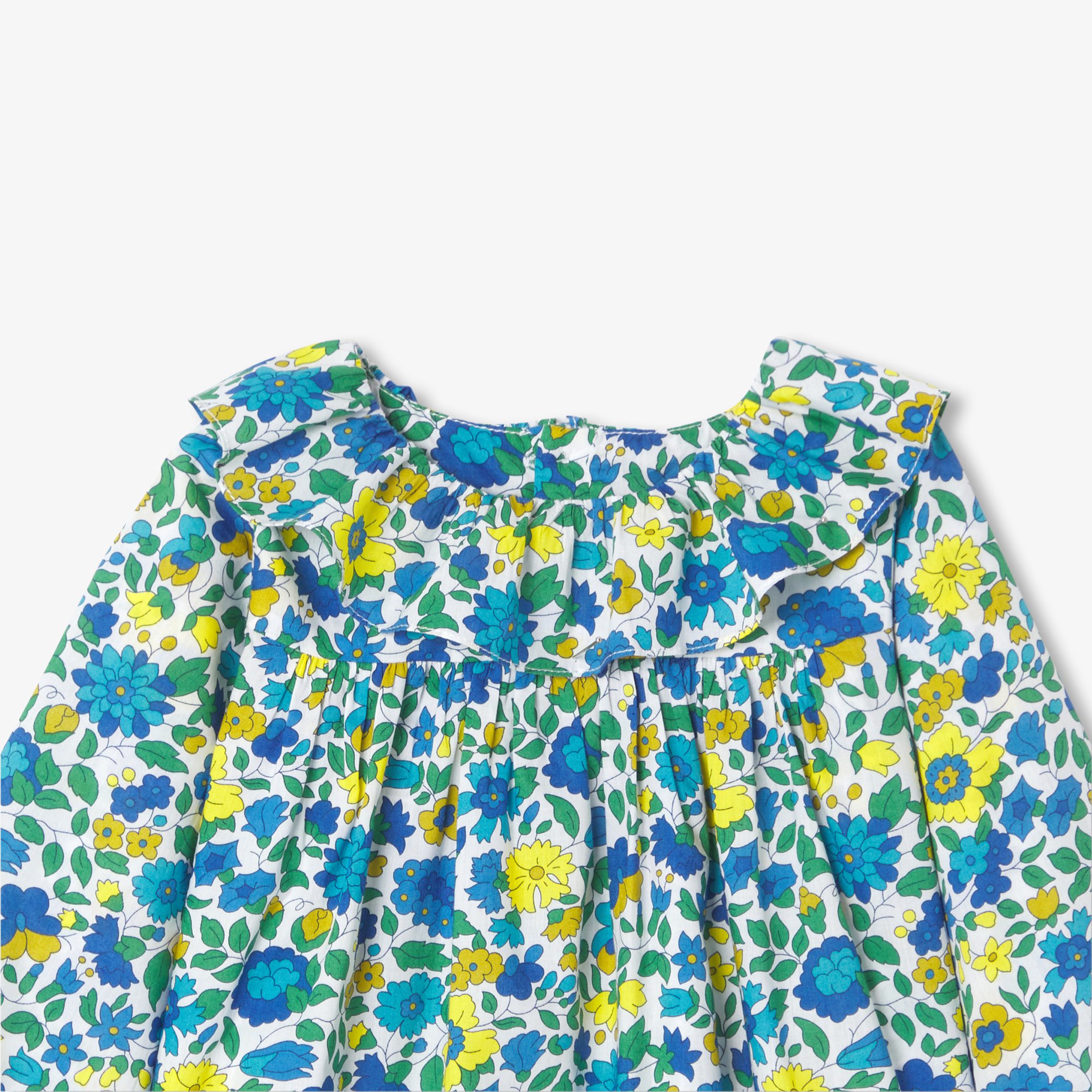 Baby girl blouse in Liberty fabric - Lucy - Image 5