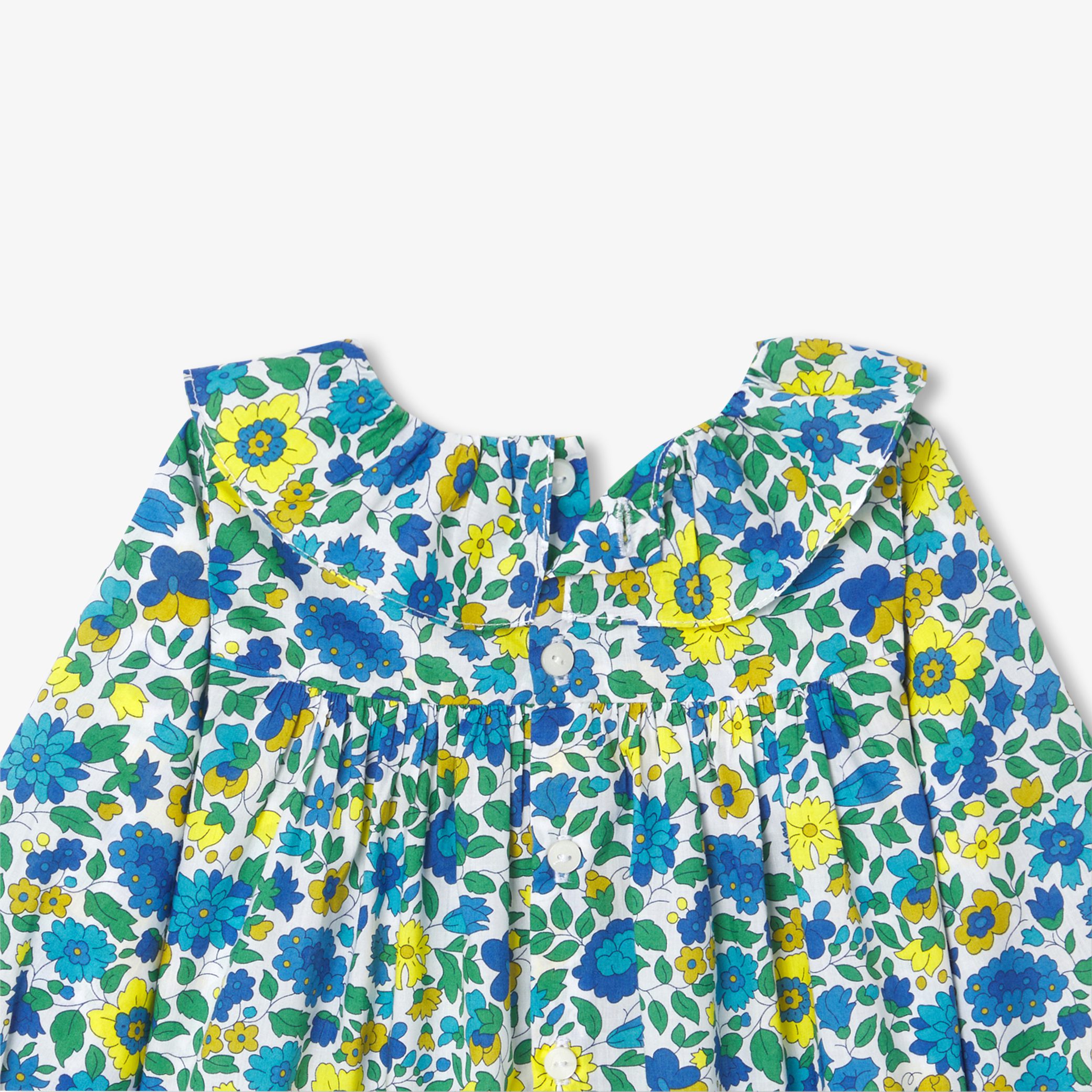 Baby girl blouse in Liberty fabric - Lucy - Image 6