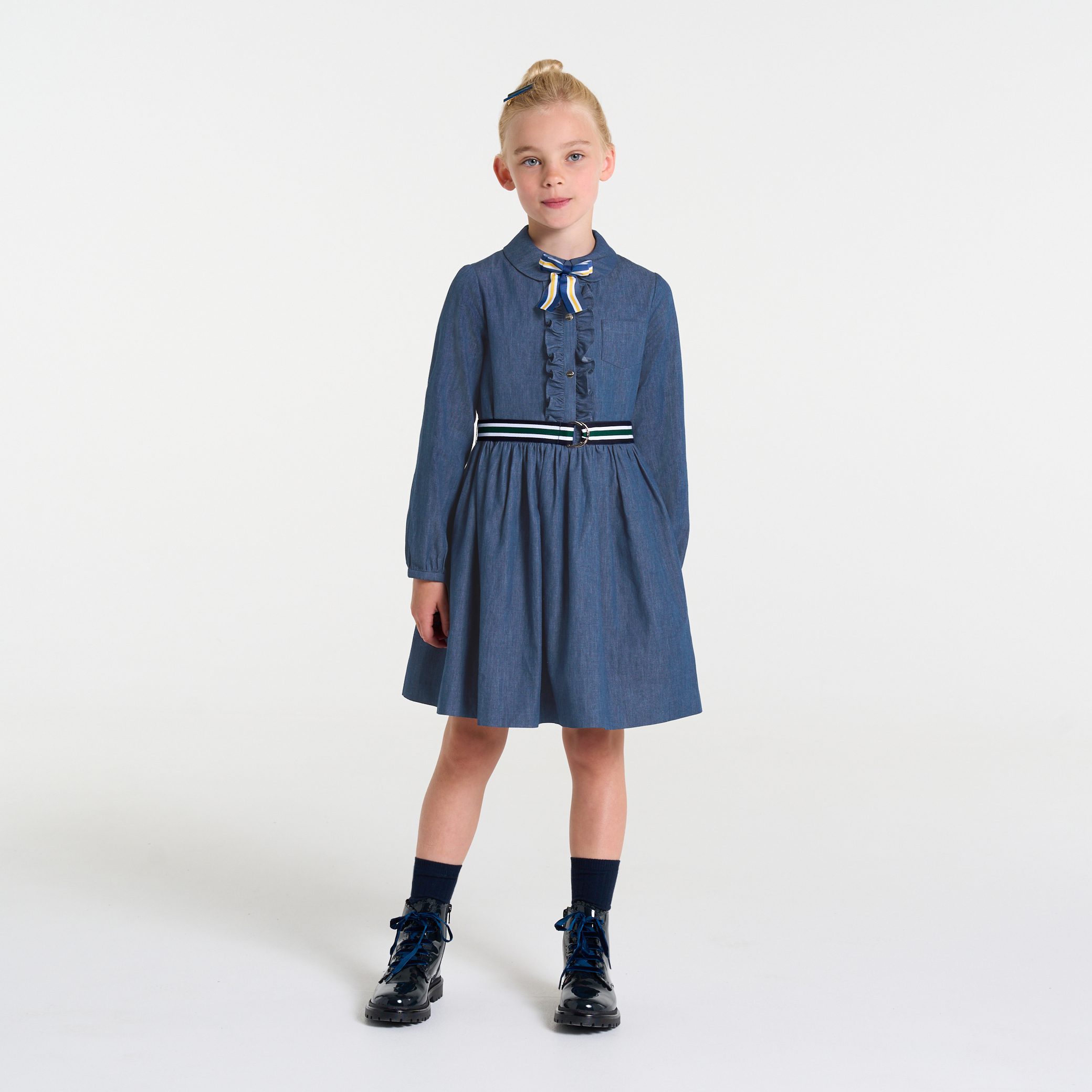 Girl denim dress - Sara