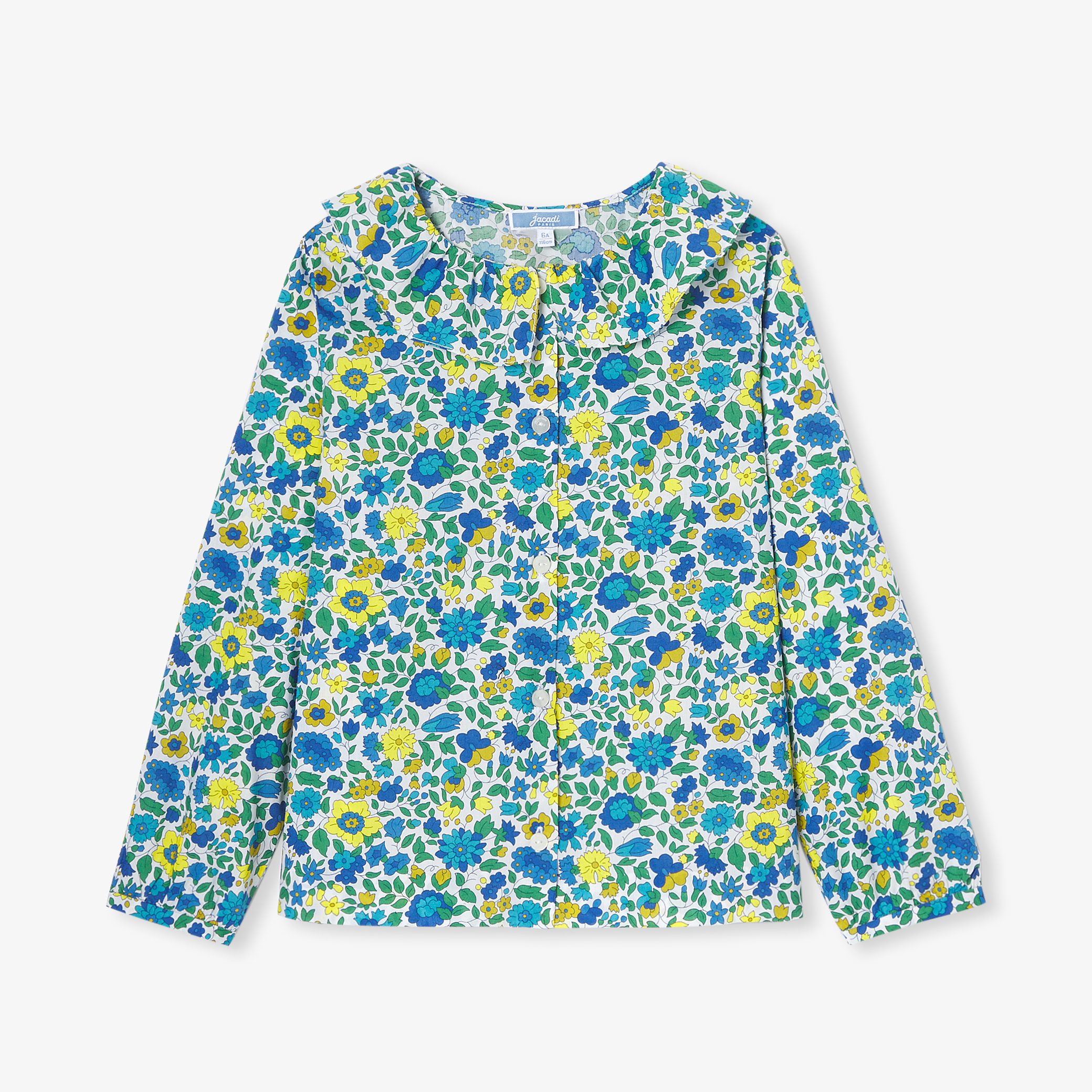 Girl blouse in Liberty fabric - Sylvestre