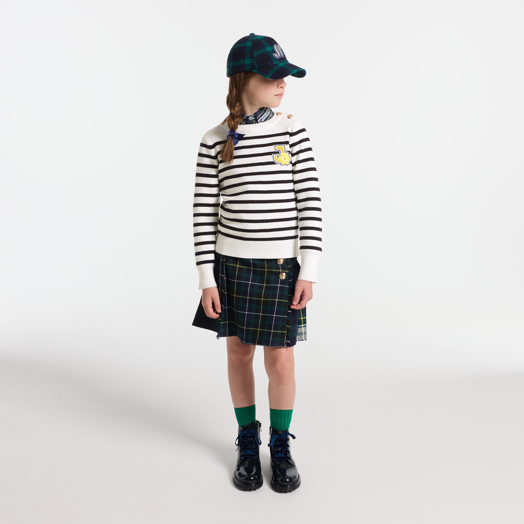 Girl tartan skirt -Sirene