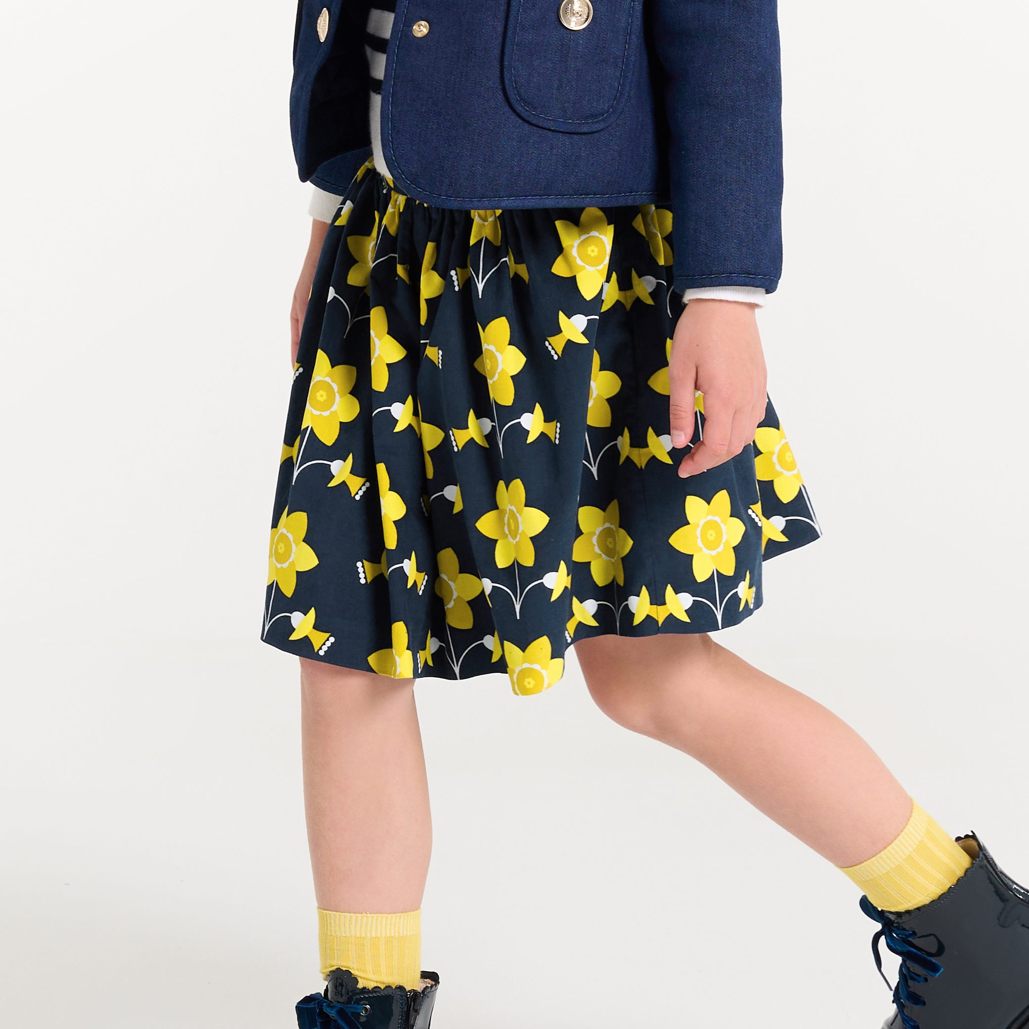 Girl milleraies velvet skirt - Sincere - Image 2