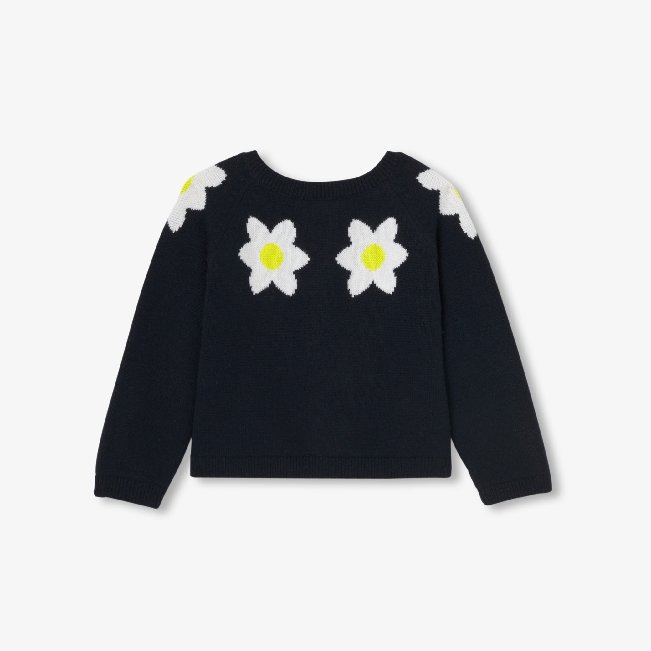Baby girl cardigan in wool and cashmere - Lysandre - Image 2