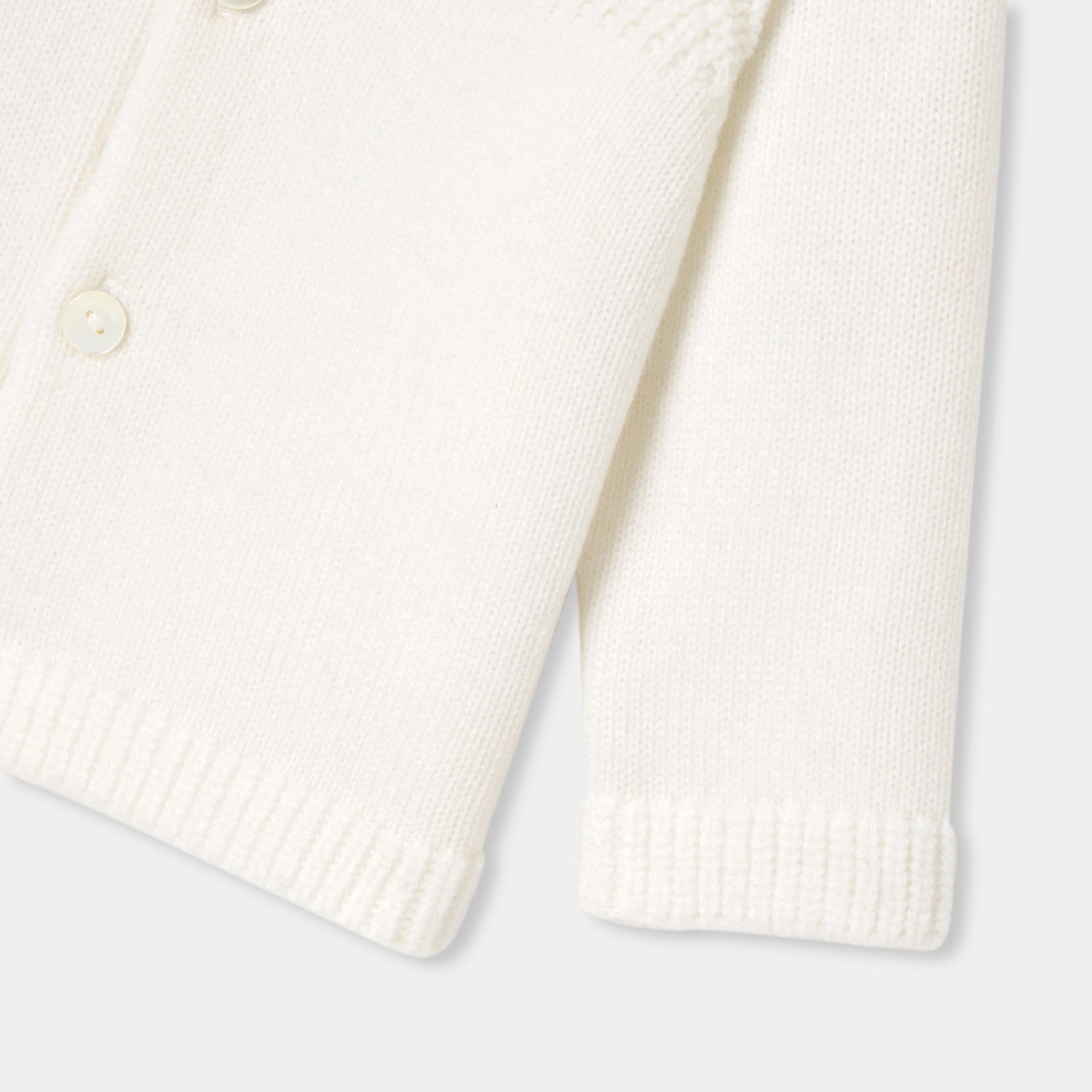 Baby boy jersey cardigan - Octobre - Image 4