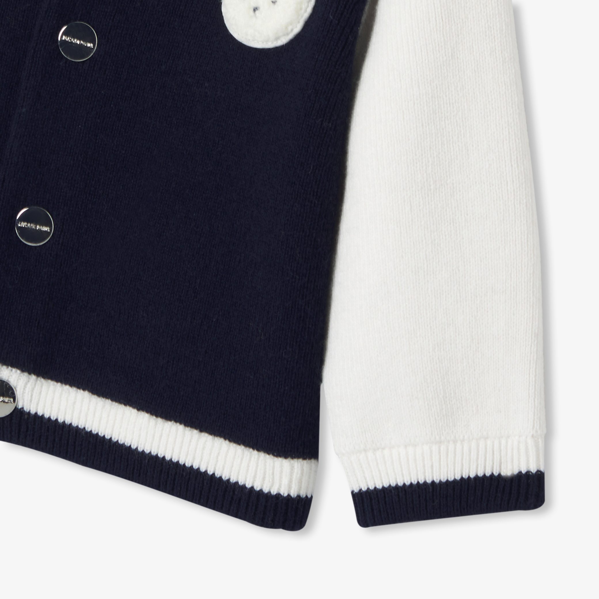 Baby boy Varsity-style cardigan - Oisillon - Image 4