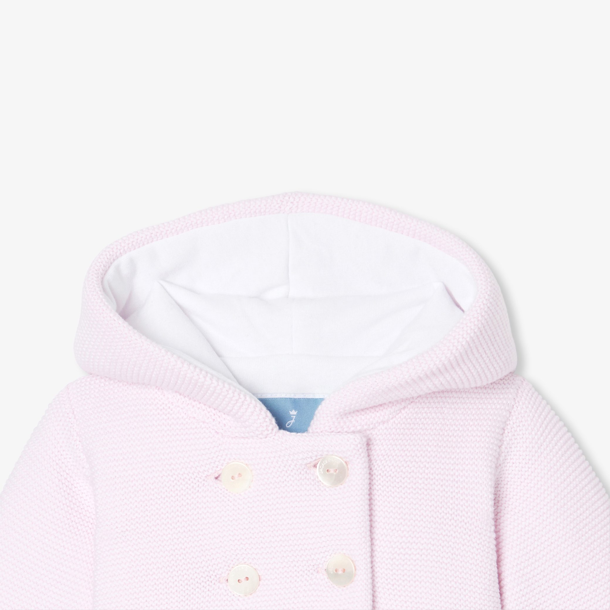 Baby girl lined burnous jacket - Mademoiselle - Image 3