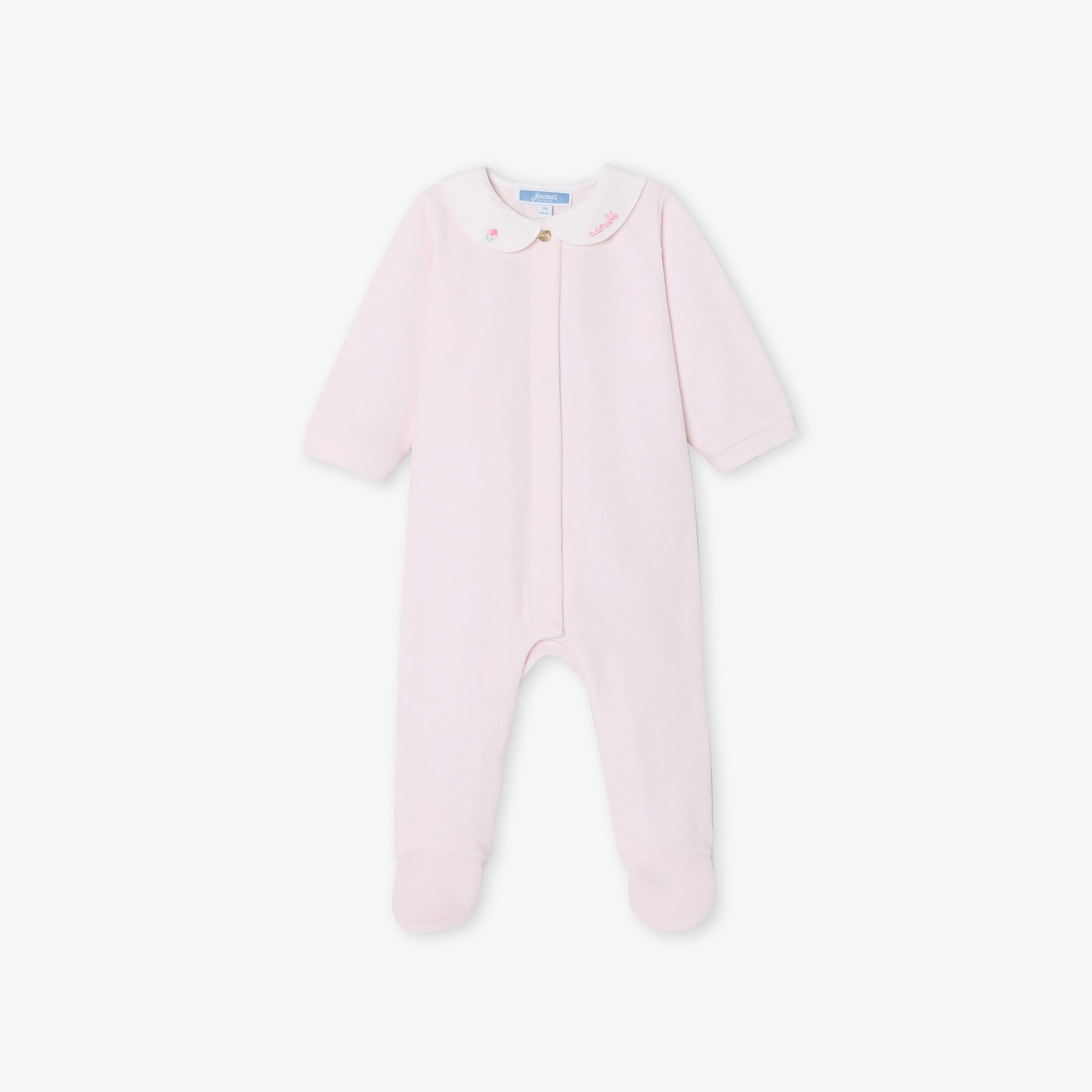 Baby girl velvet pyjamas - Victoria
