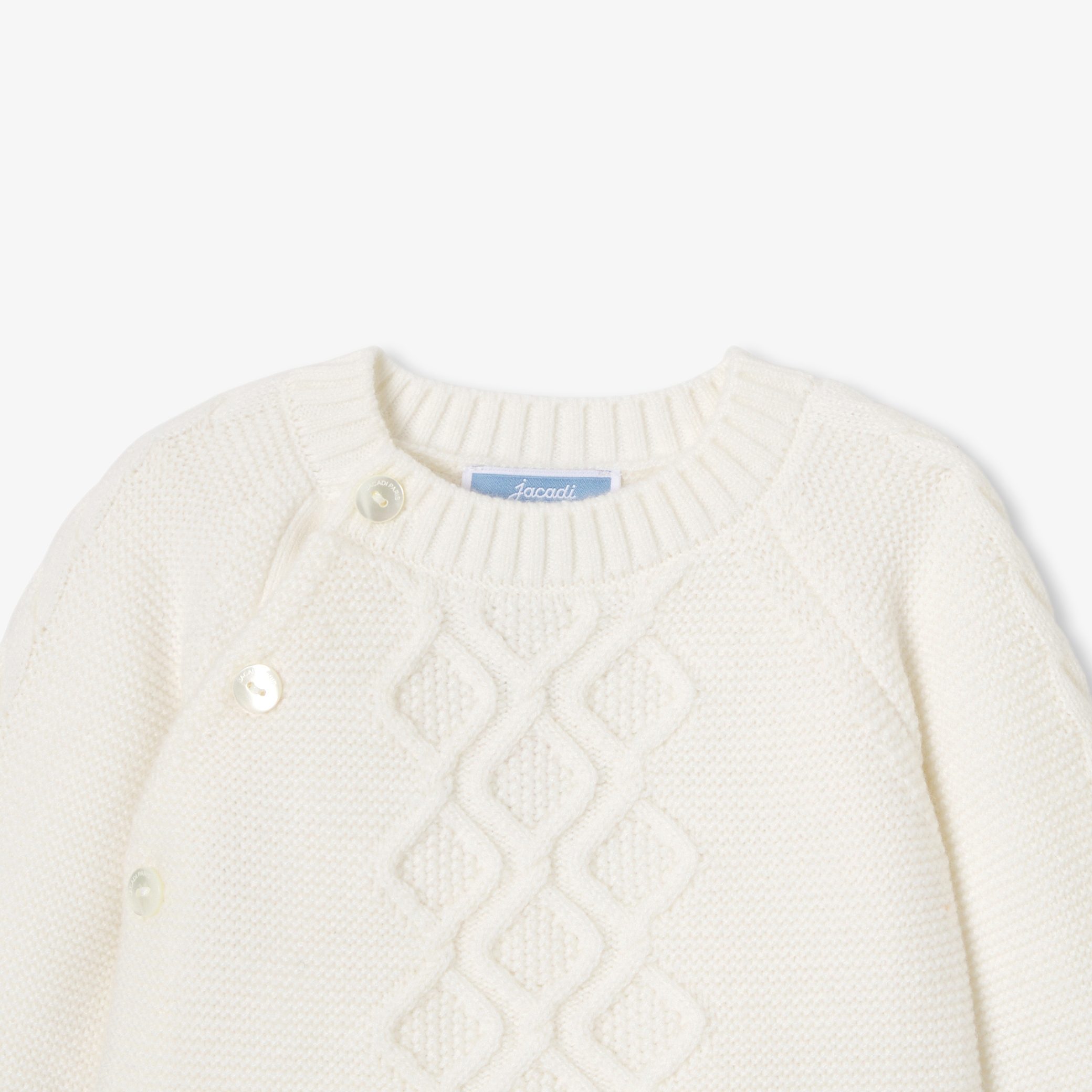 Baby comfort set in garter-stitch knit - Supreme - Image 3
