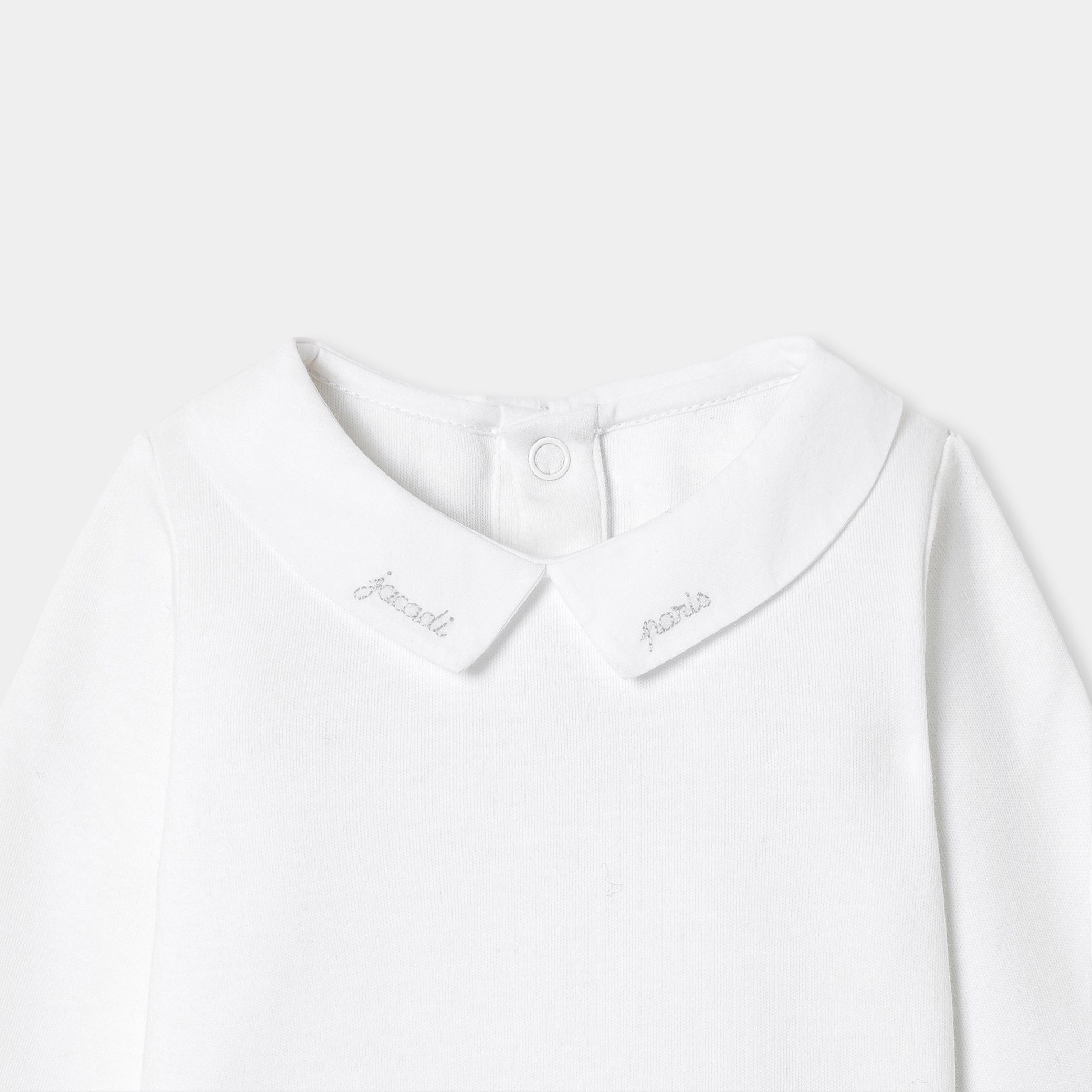 Baby boy long-sleeved bodysuit - Satin - Image 3