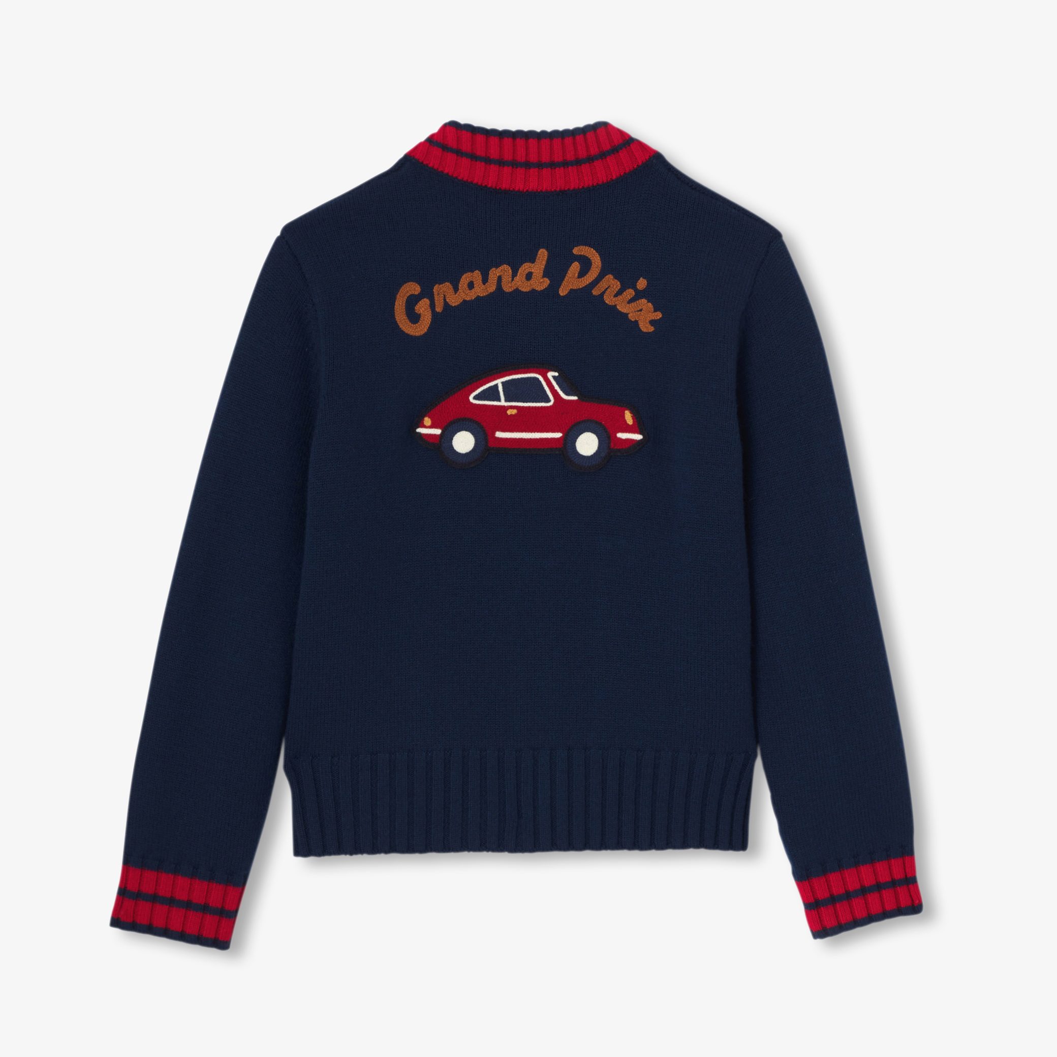 Boy Varsity spirit cardigan - Richard Blue - Image 4