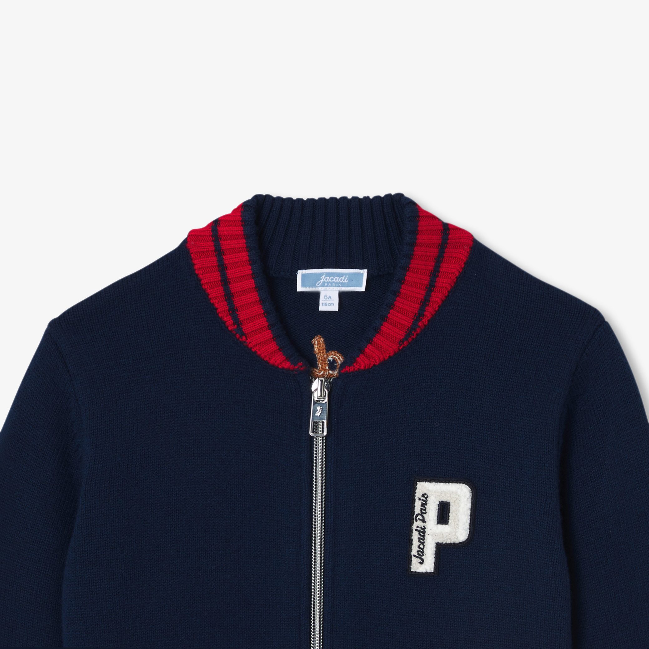 Boy Varsity spirit cardigan - Richard Blue - Image 5