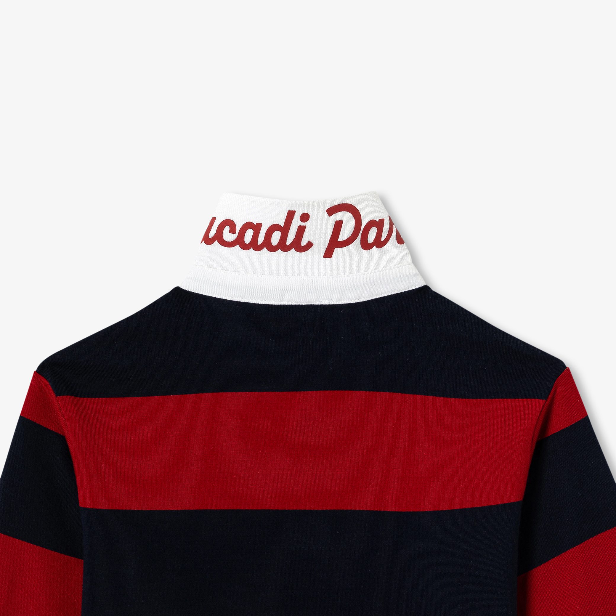 Boy rugby polo shirt - Winston Red - Image 7