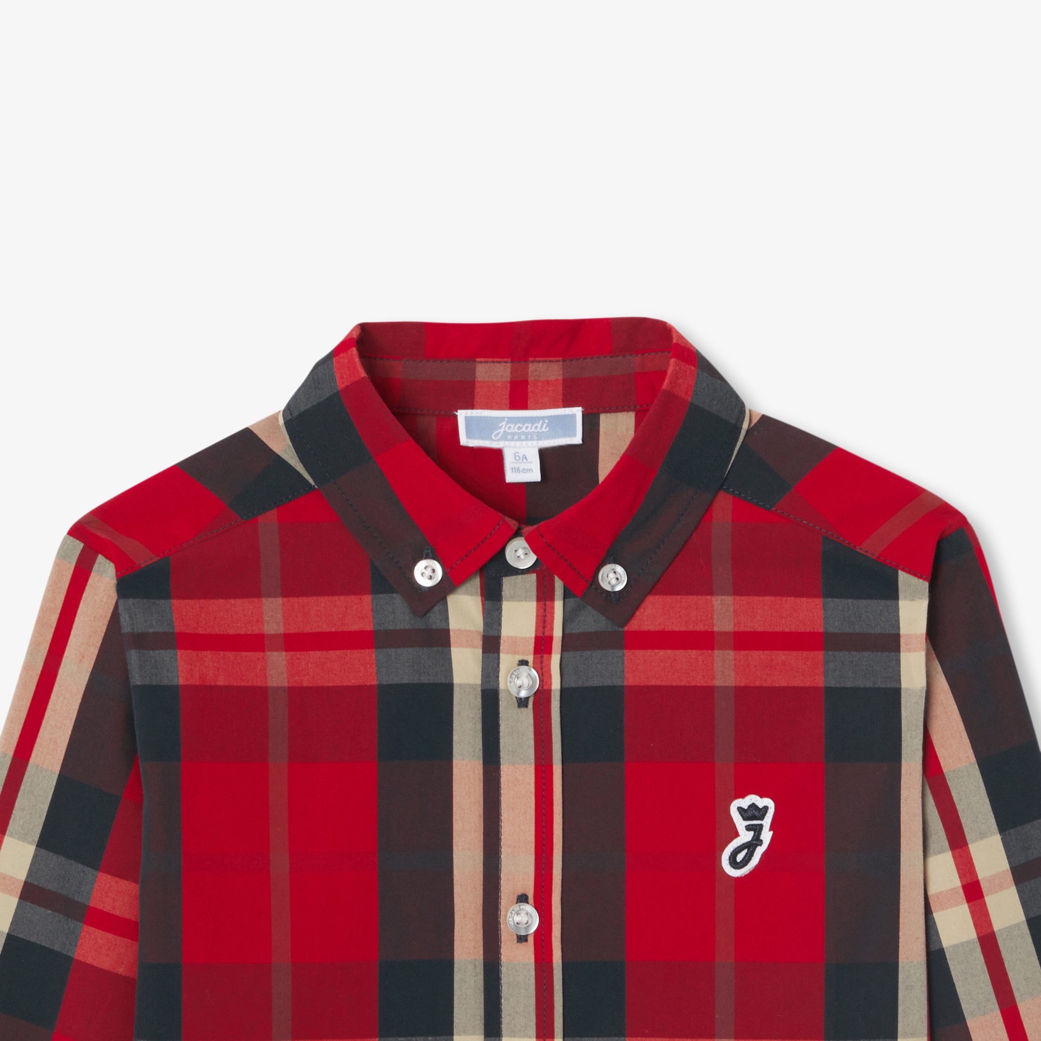 Boy tartan shirt - Roman - Image 4