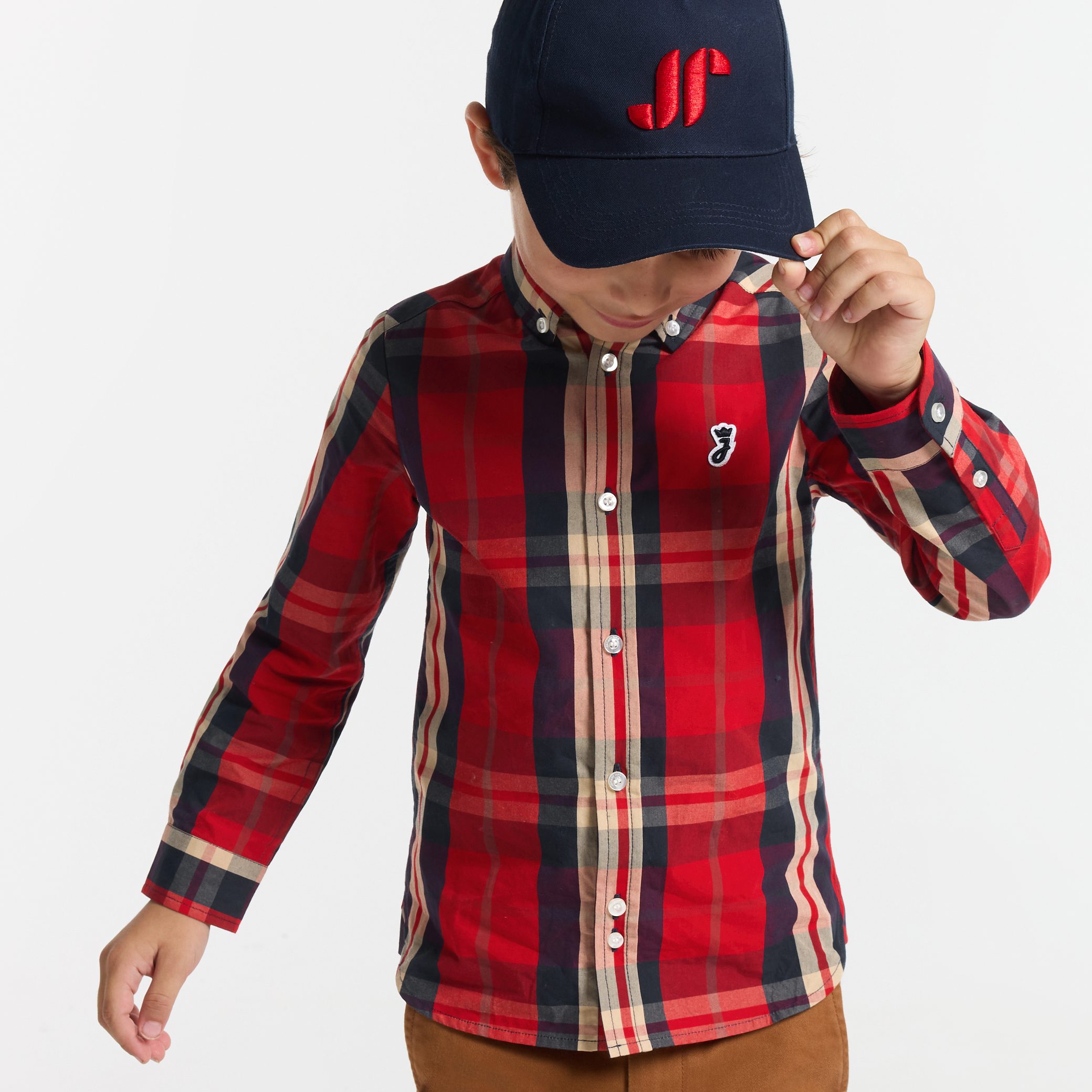 Boy tartan shirt - Roman