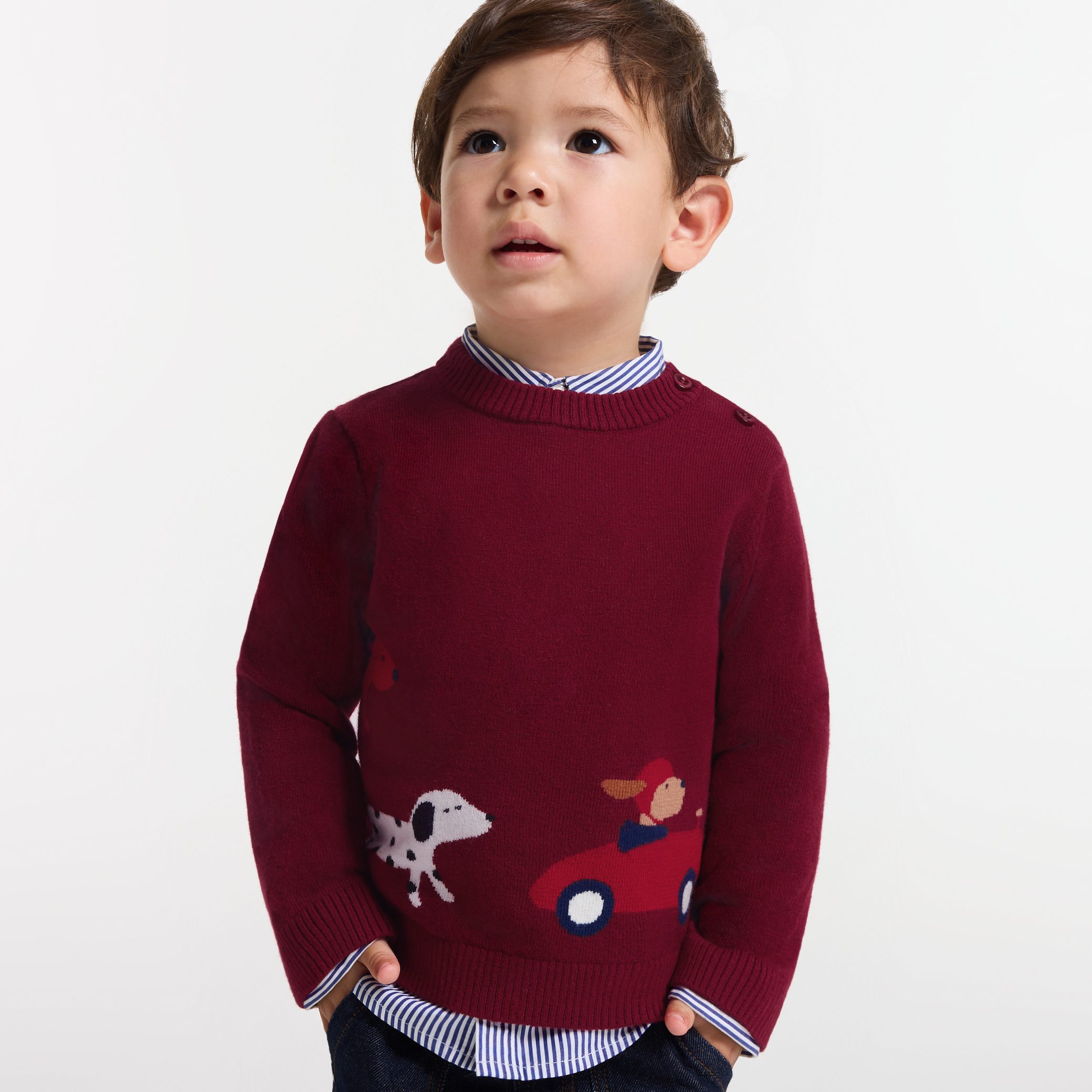 Baby boy cotton sweater
