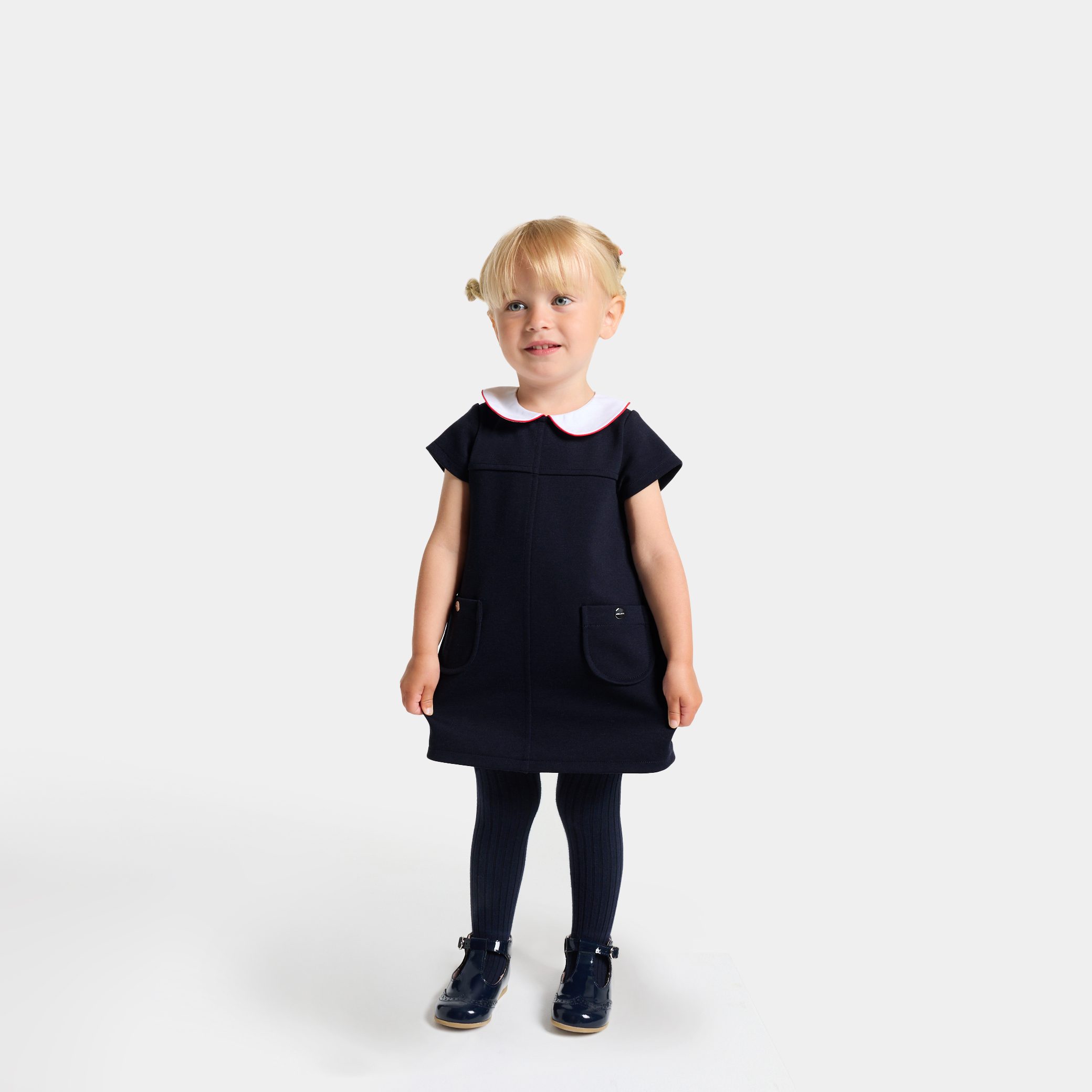 Baby girl short-sleeved dress