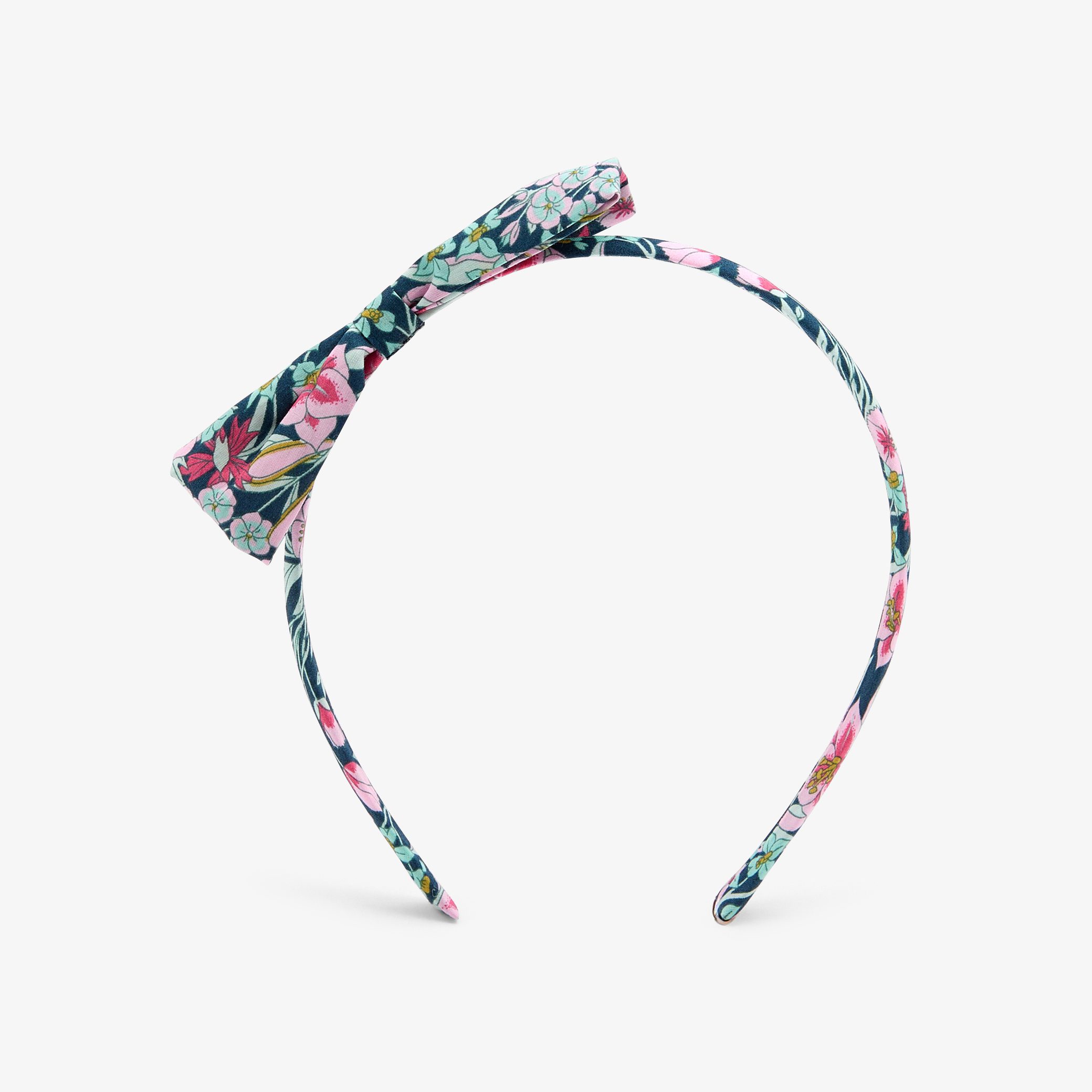 Girl headband in Liberty fabric - Constance Blue