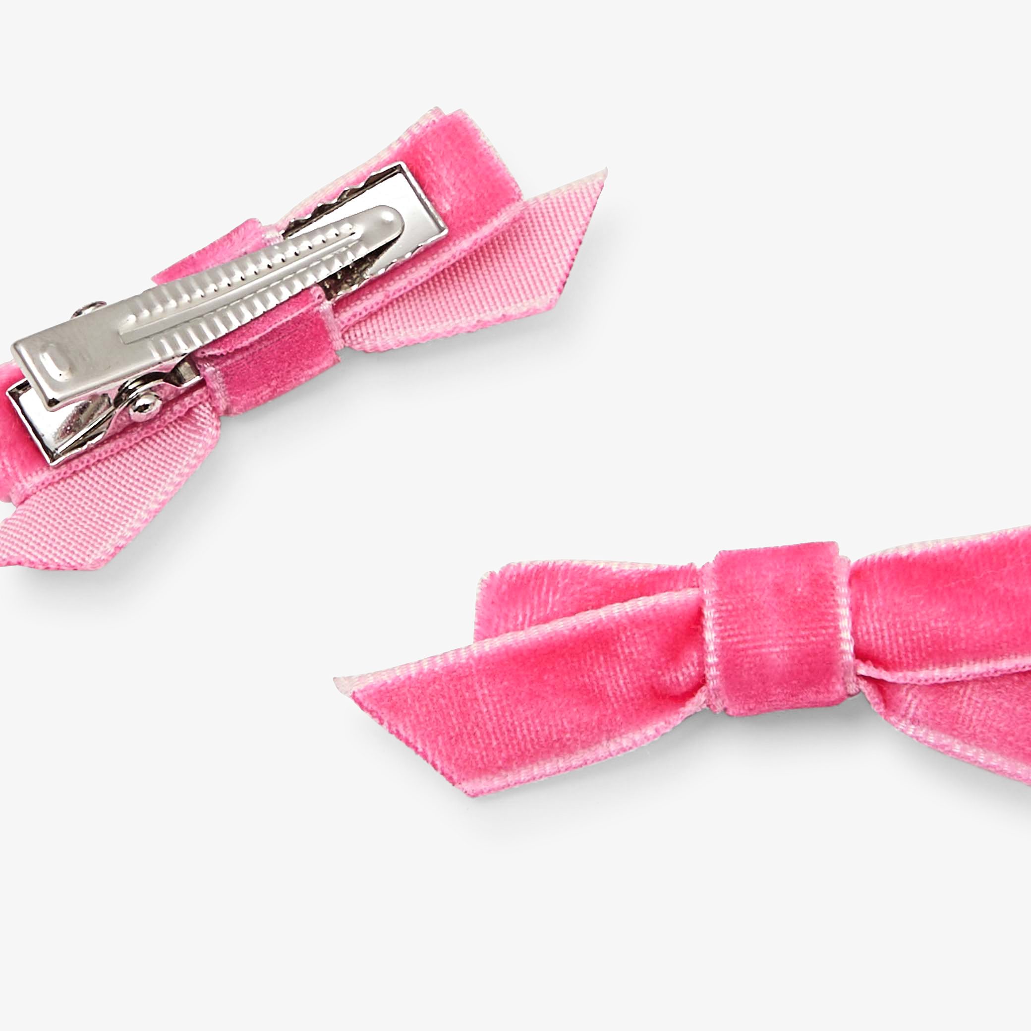 Baby girl duo of barrettes with small bow - Image 2