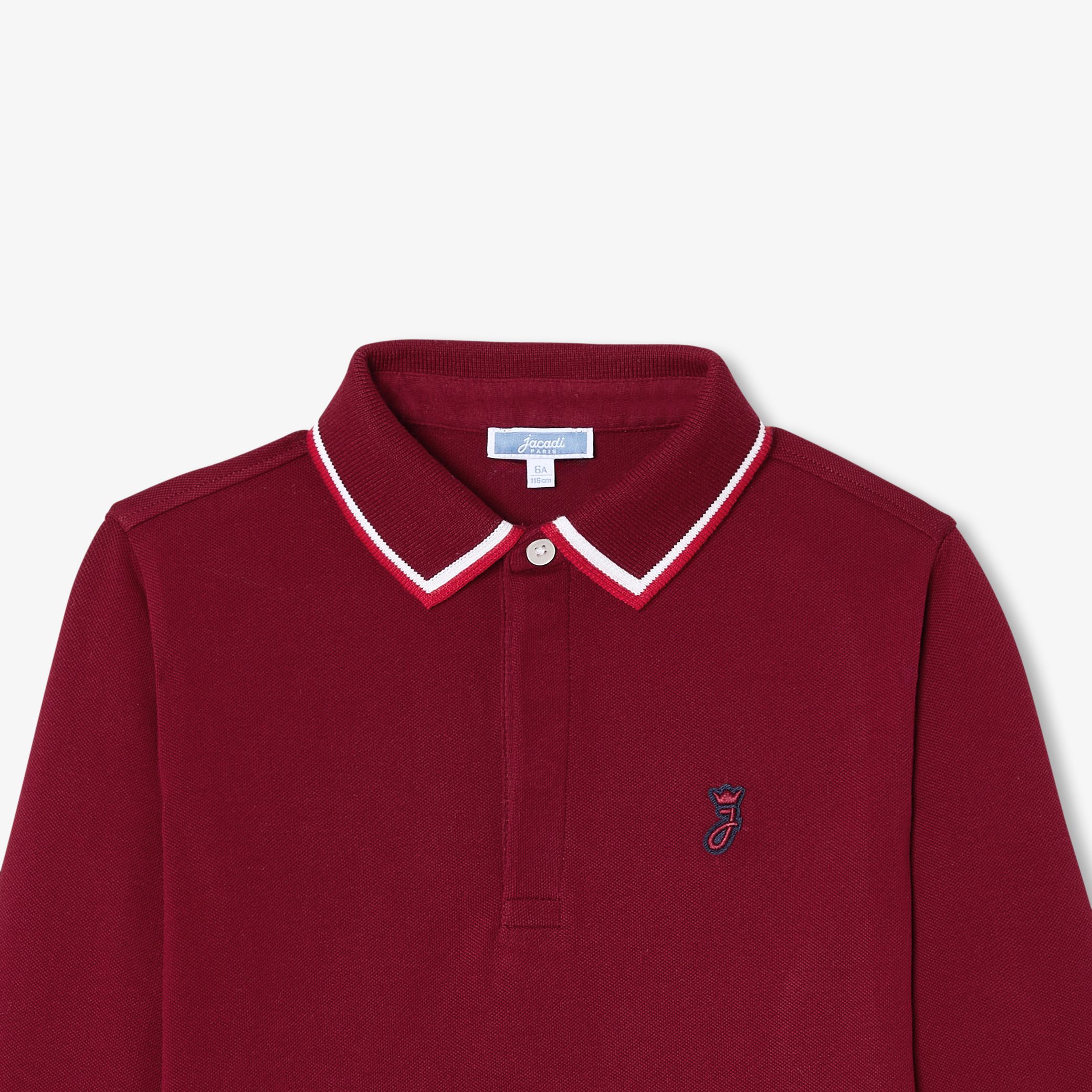 Boy cotton polo shirt - Perceval - Image 3