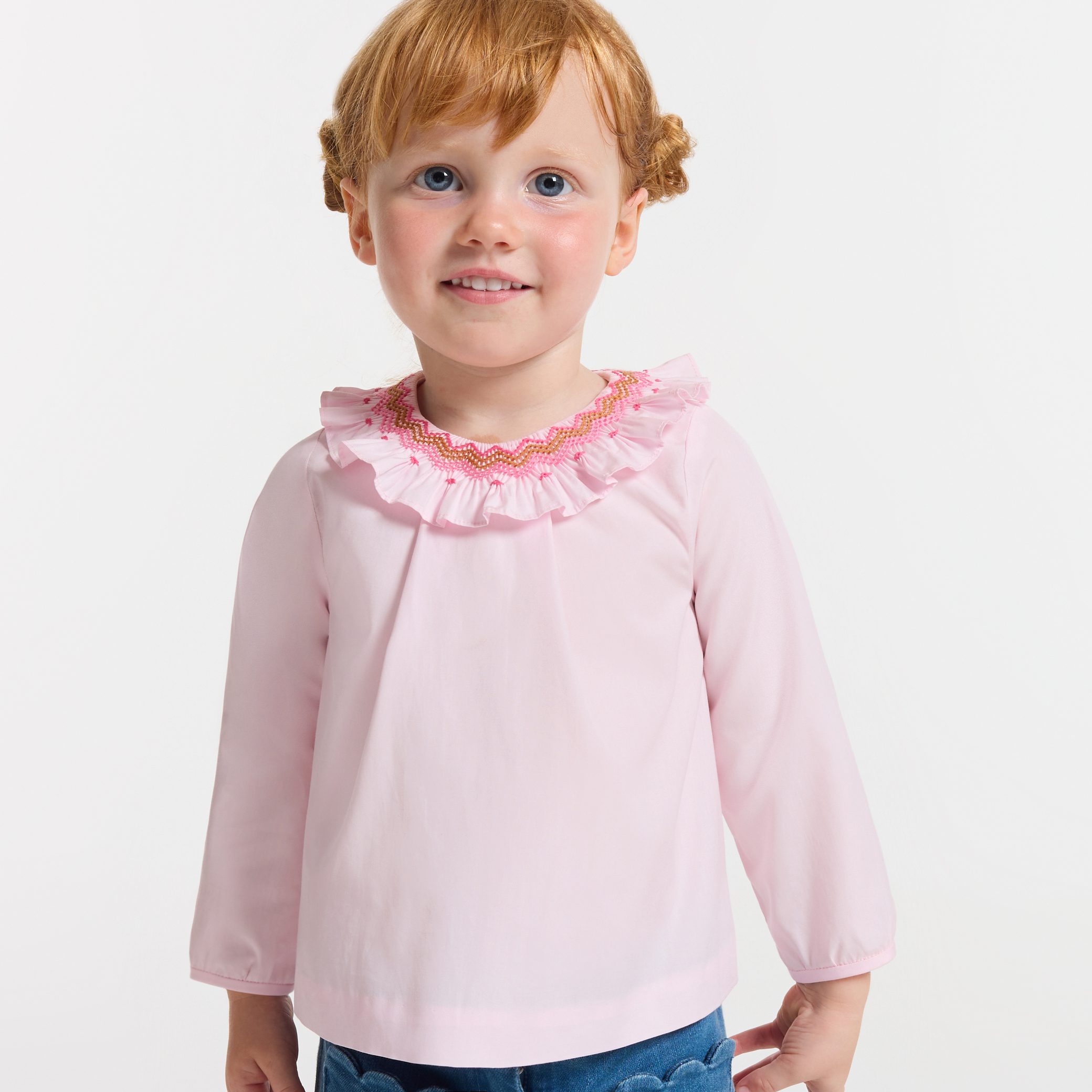 Baby girl long-sleeved blouse - Julie