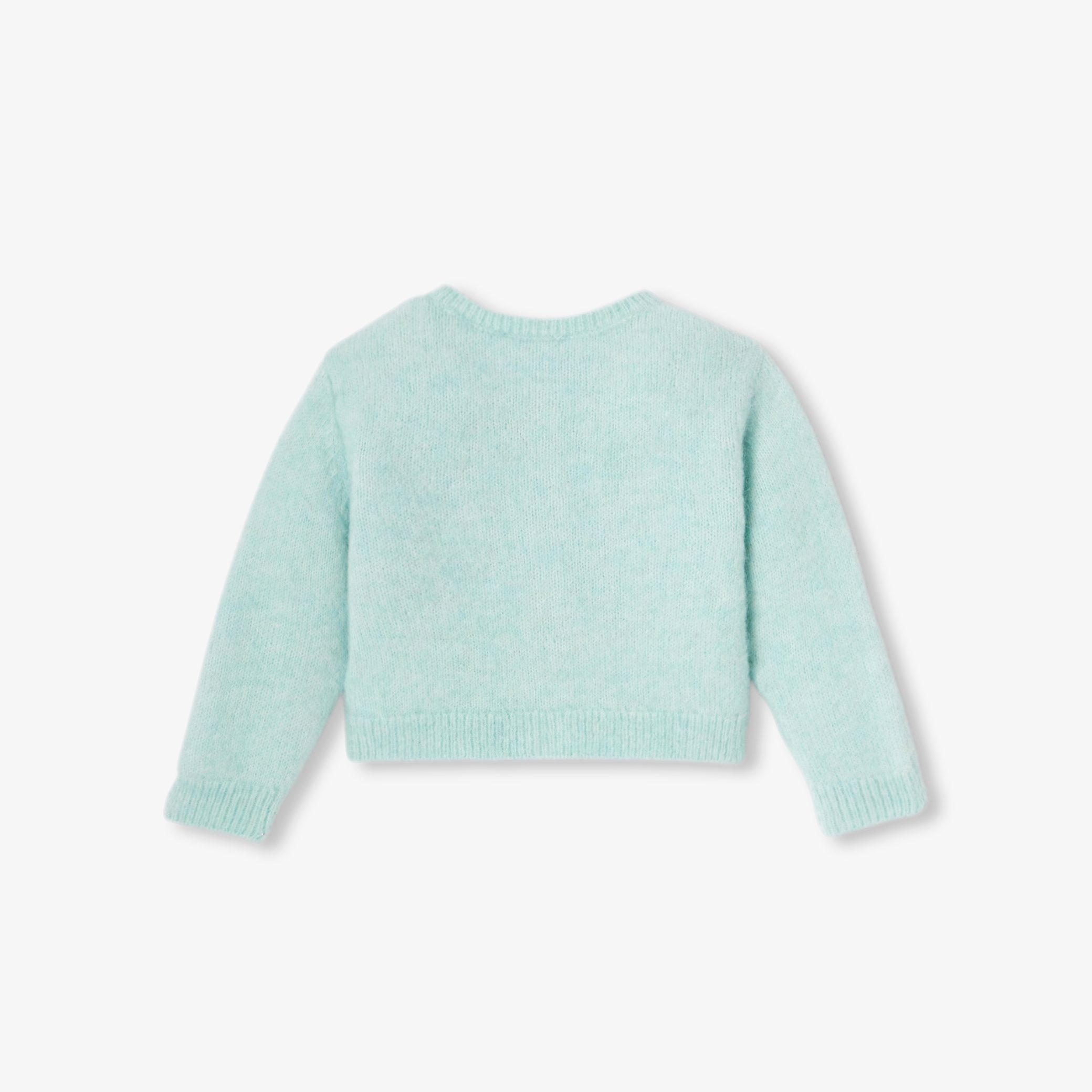 Baby girl cardigan in wool and alpaca - Jour - Image 5