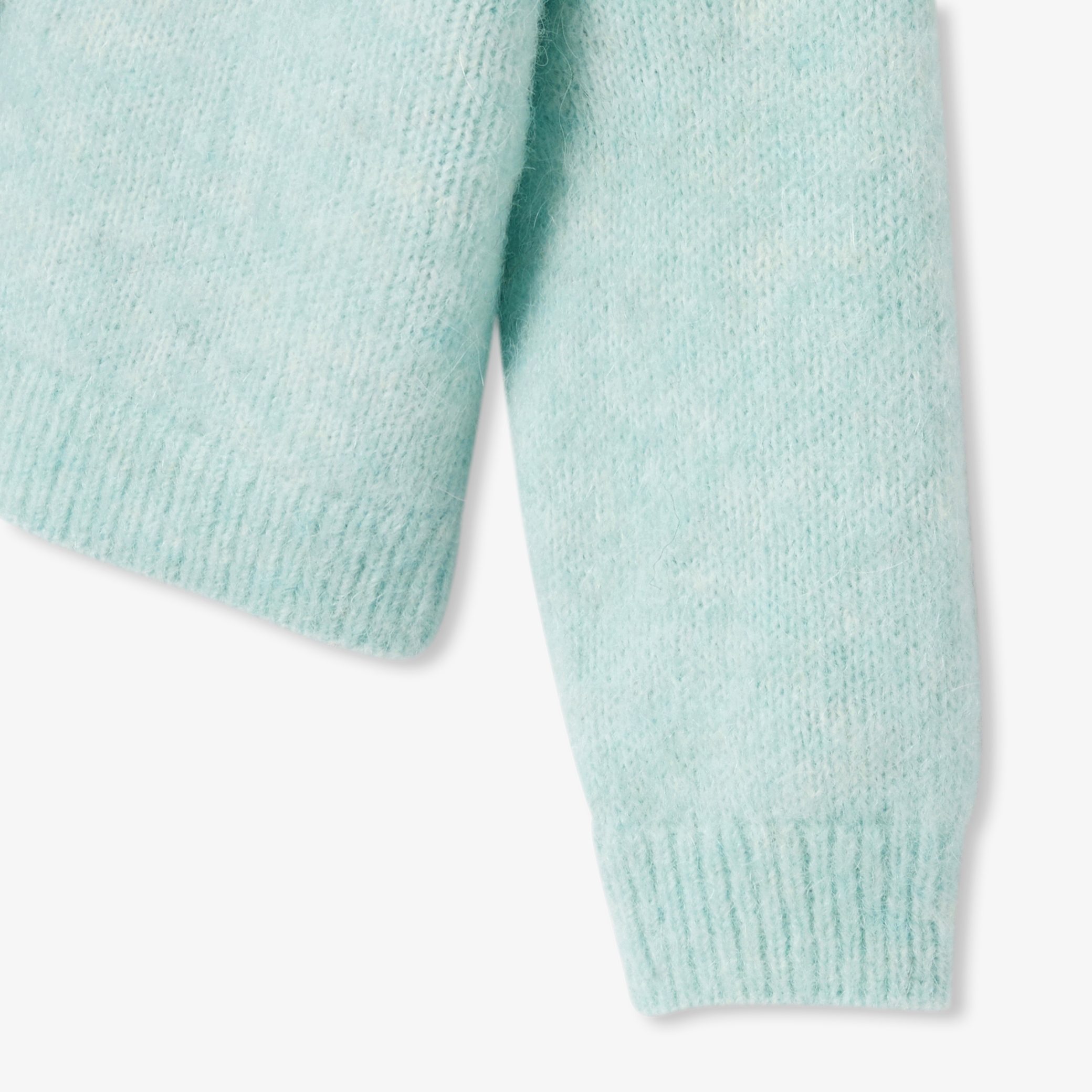 Baby girl cardigan in wool and alpaca - Jour - Image 7