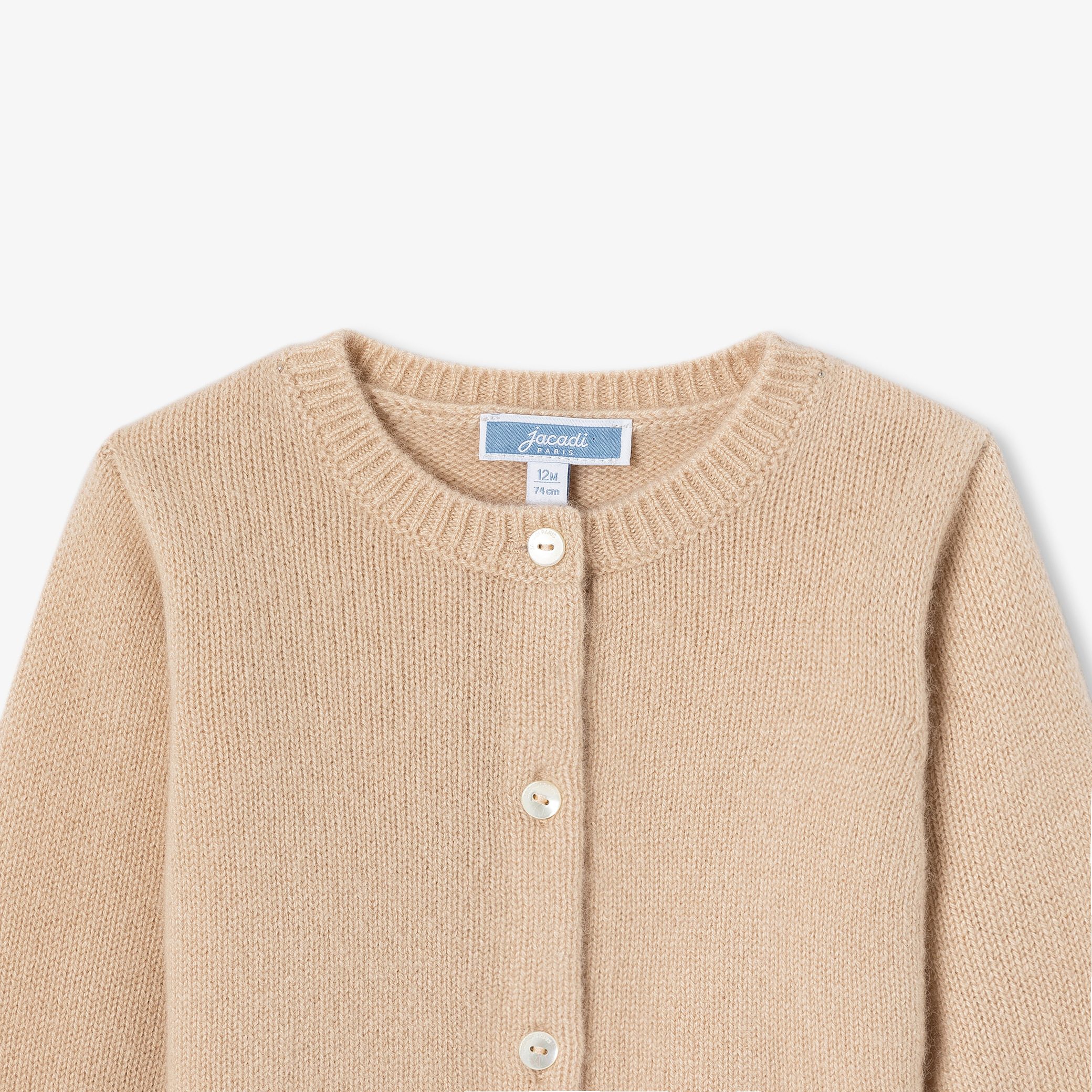 Baby girl cashmere cardigan - Image 6