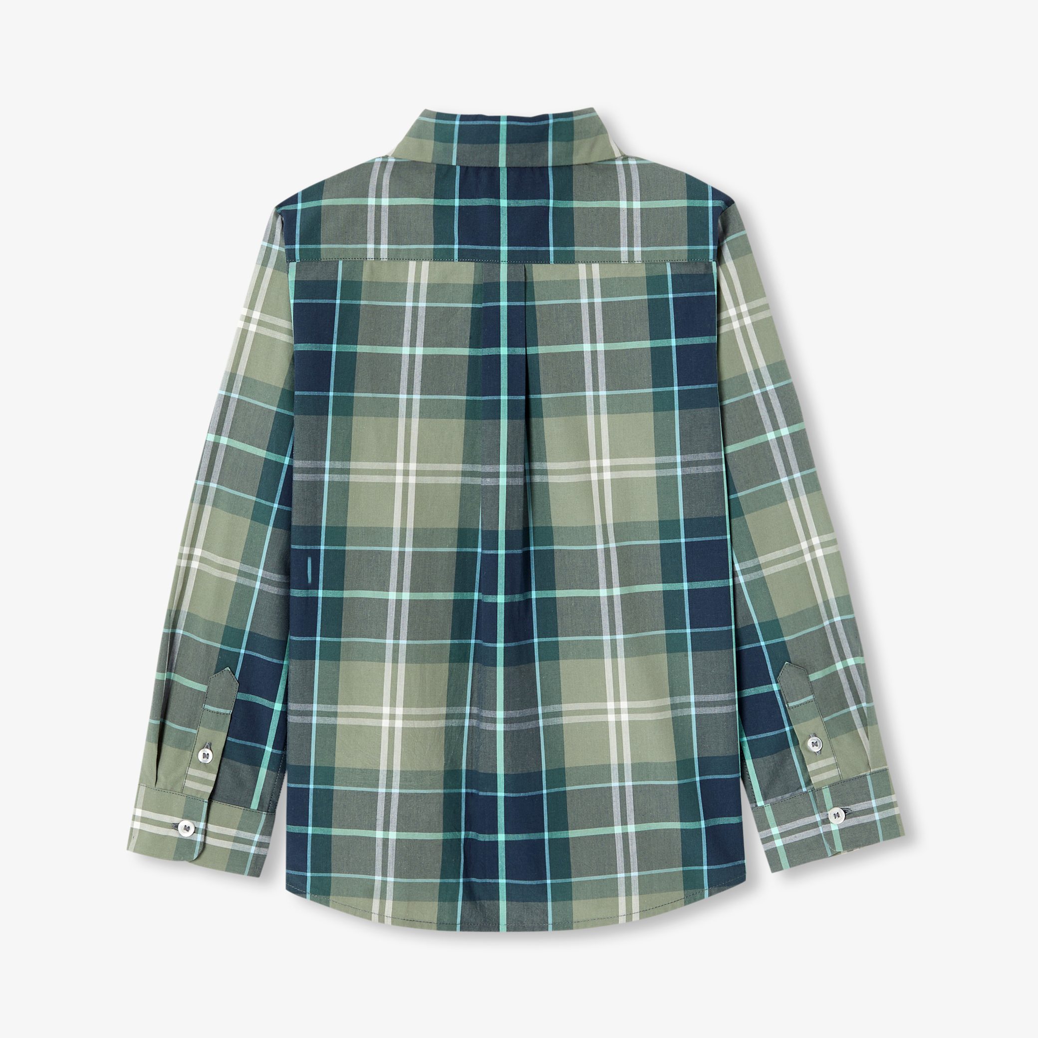 Boy tartan shirt - Papillonage - Image 4