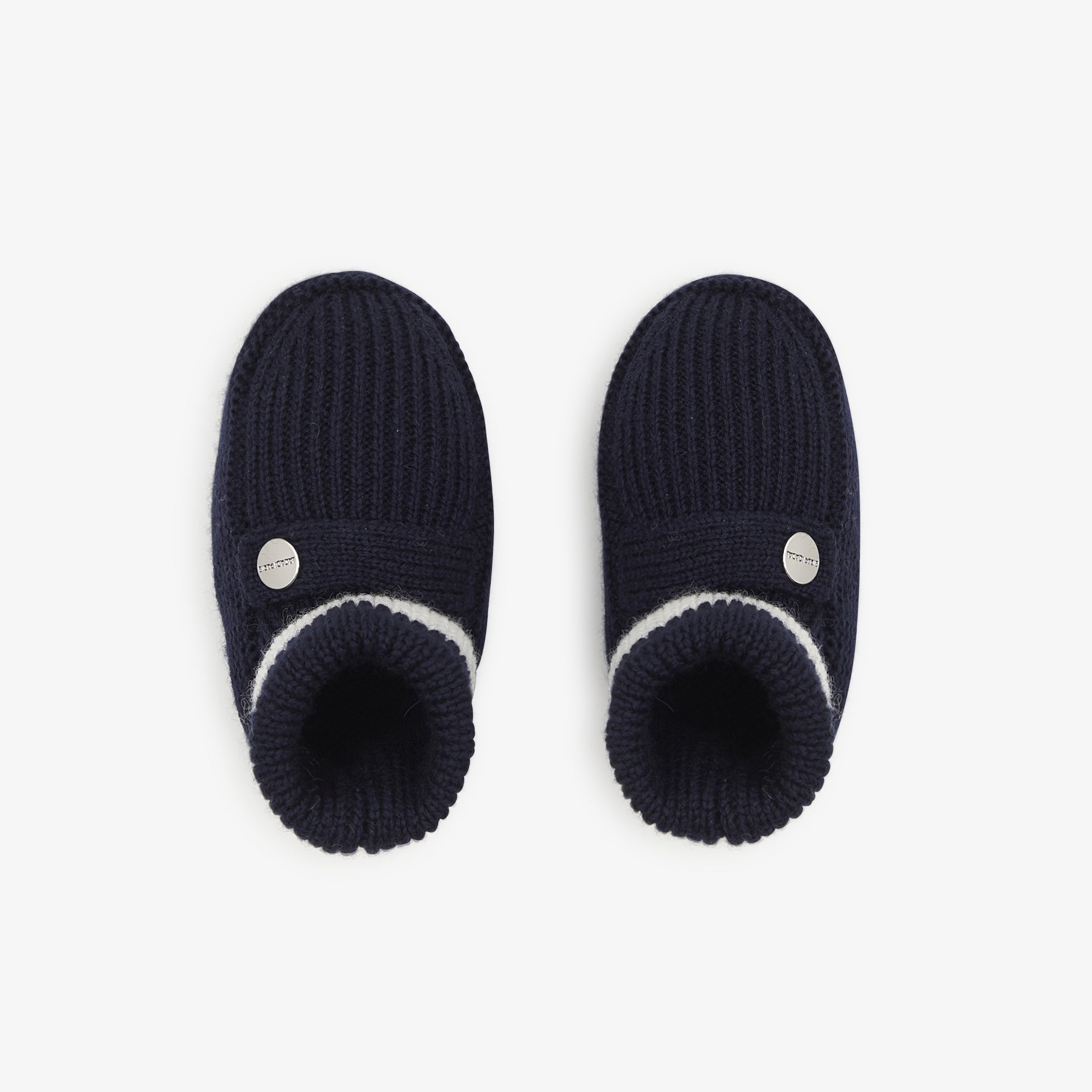 Baby wool booties - Bariton Navy - Image 3
