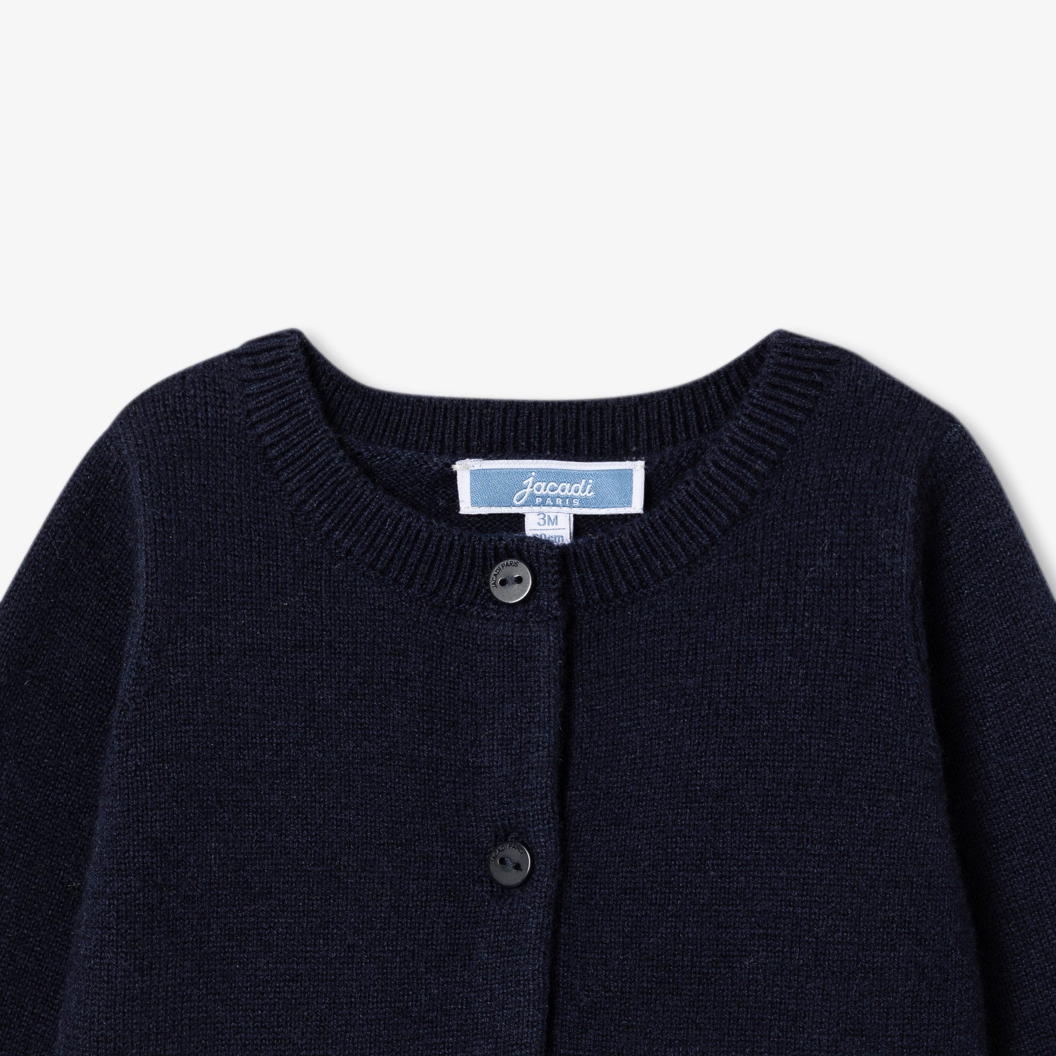 Baby girl cardigan in cotton jersey - Olivia - Image 3