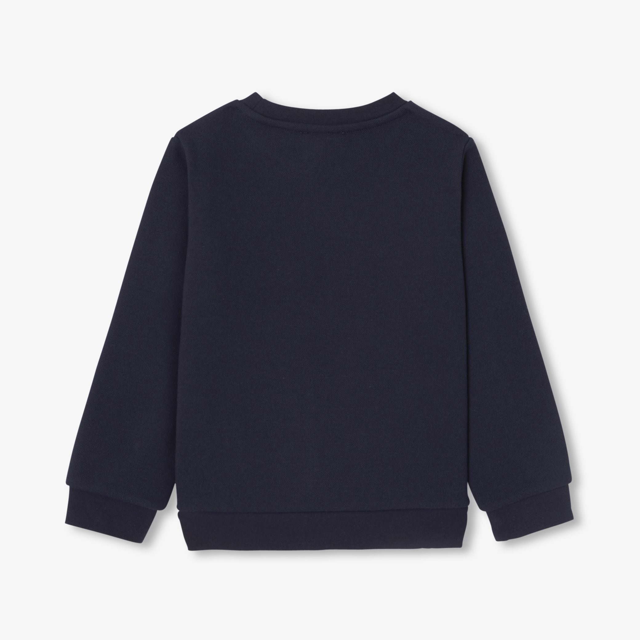 Boy double-face piqué sweatshirt - Image 2