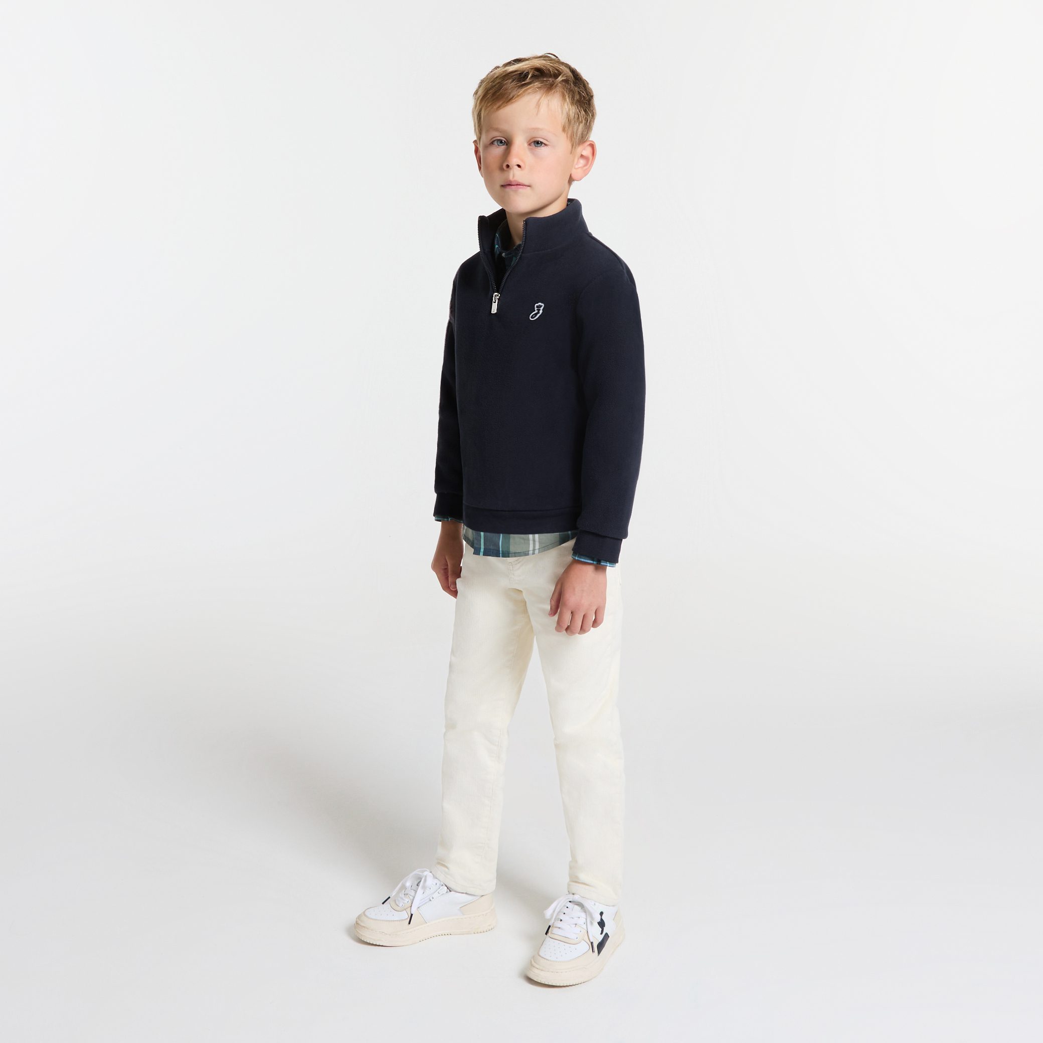 Boy fleece sweatshirt - Karline - Image 3