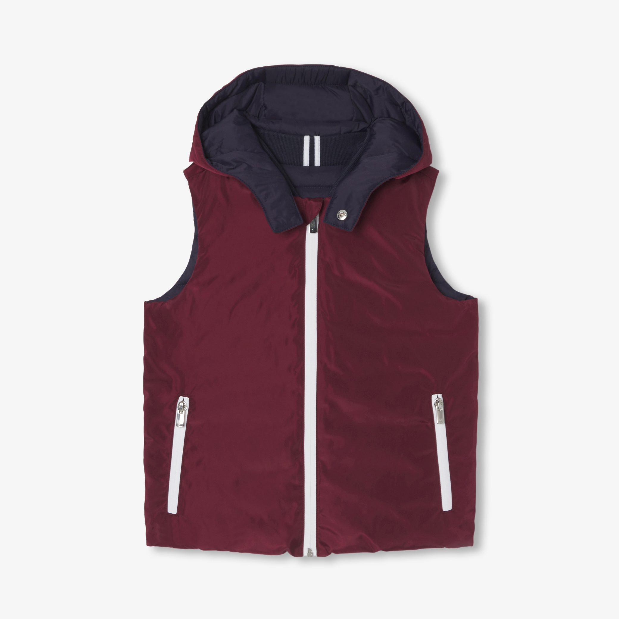 Boy reversible sleeveless down jacket - Victor - Image 6