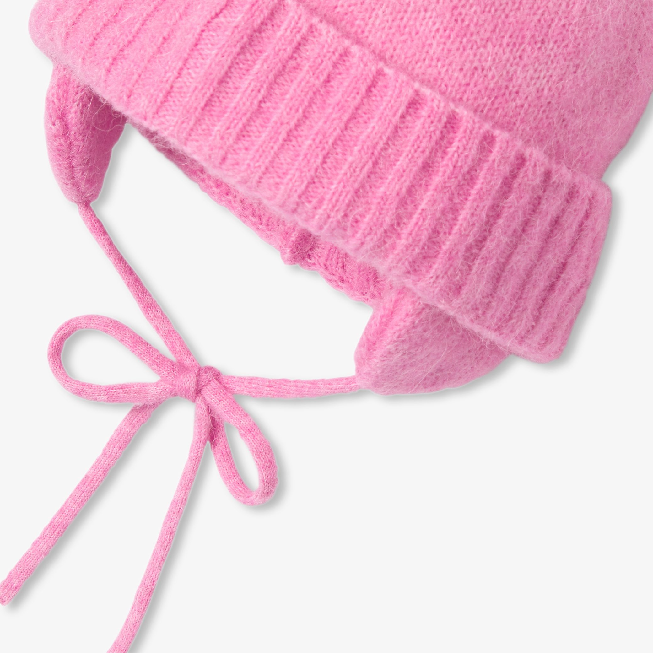 Baby girl hat in wool and alpaca - Estee - Image 2