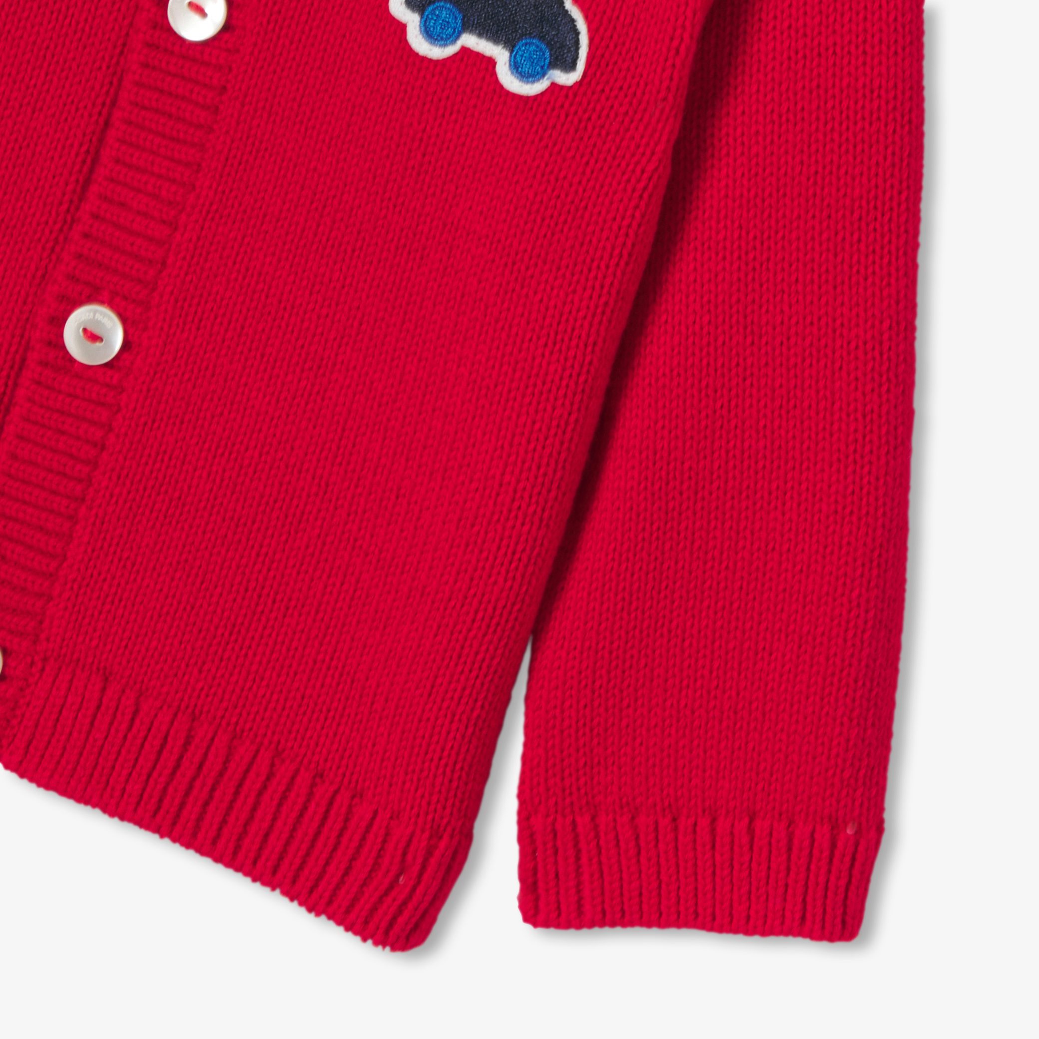 Baby boy cardigan in cotton jersey - Modestie - Image 4