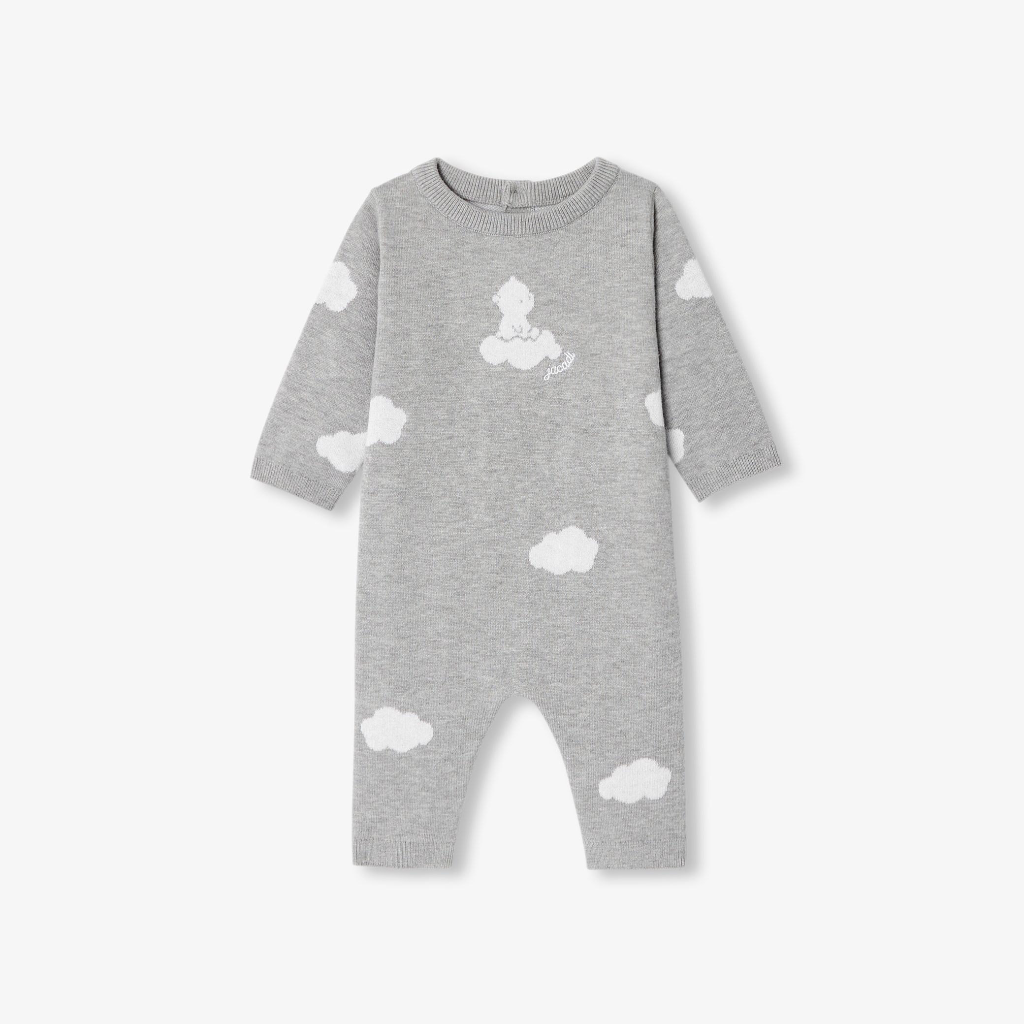 Baby boy knit jumpsuit