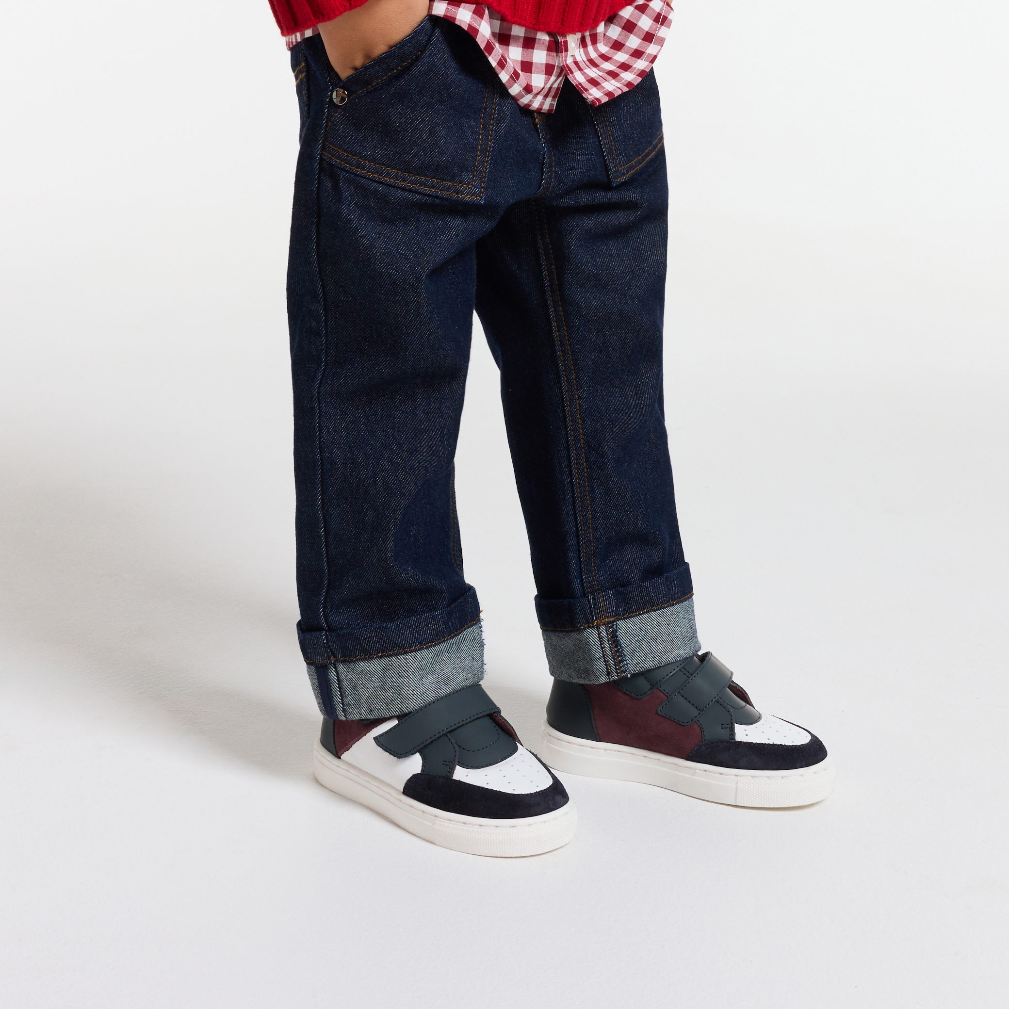 Baby boy high-top trainers - Barthelemy Col - Red