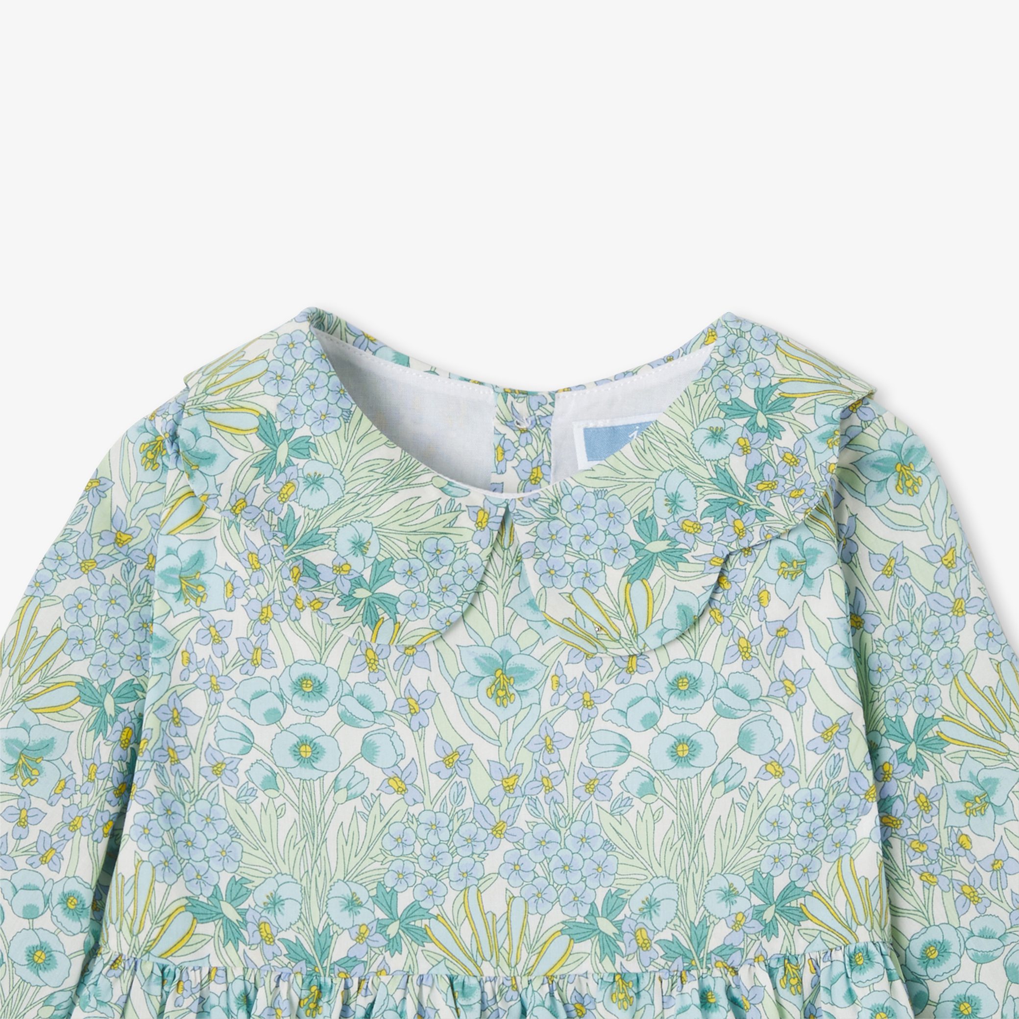 Baby girl dress in Liberty fabric - Nella - Image 5