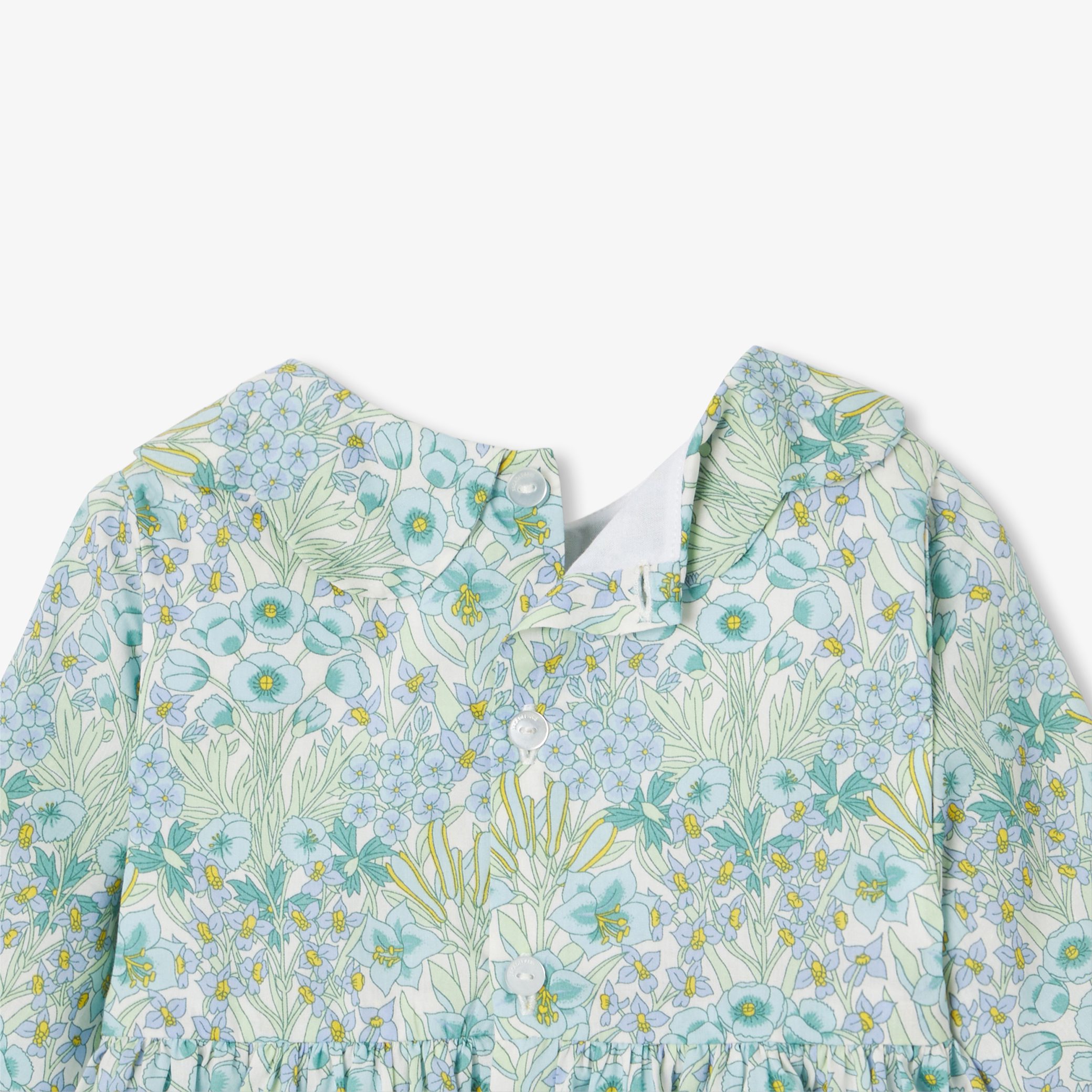 Baby girl dress in Liberty fabric - Nella - Image 6