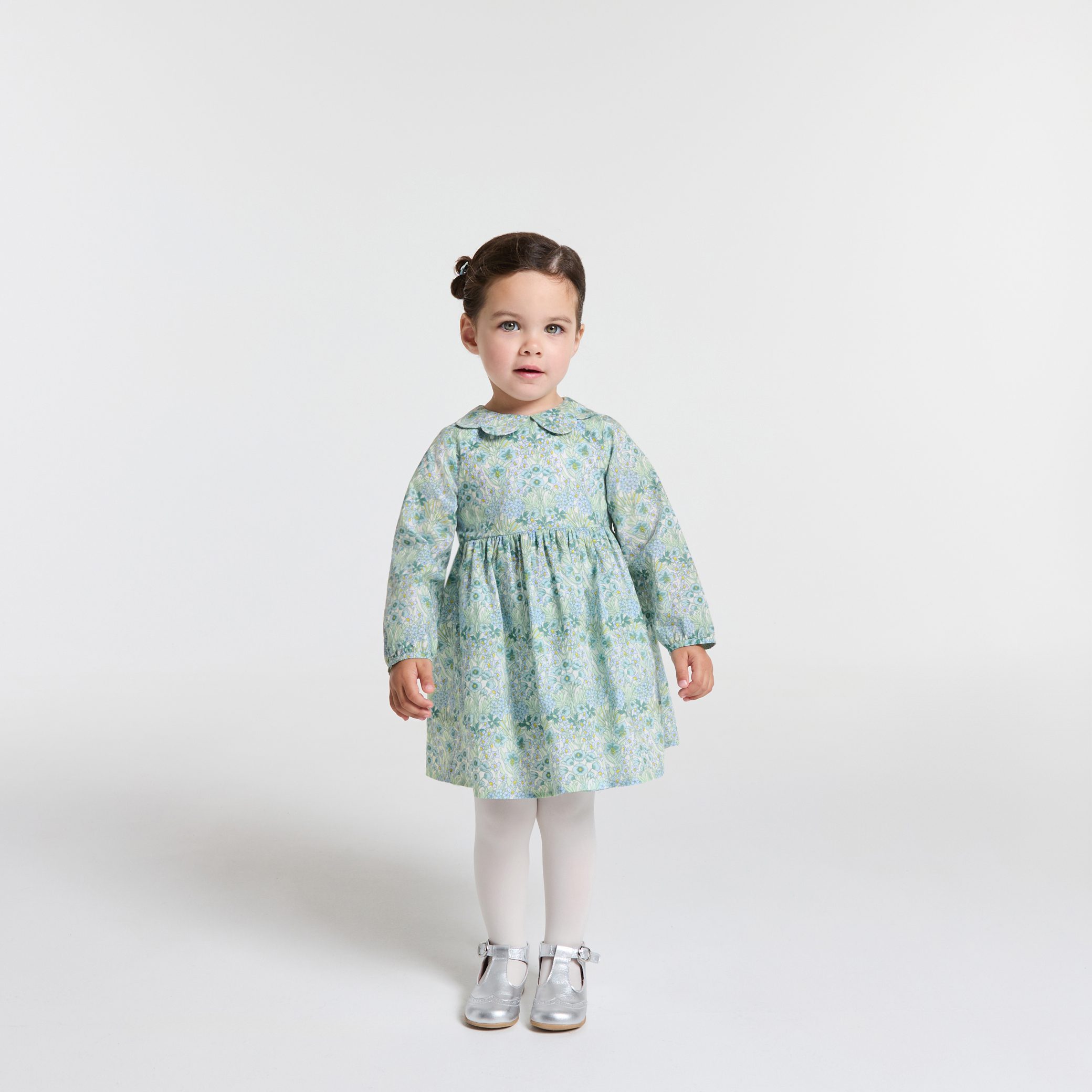 Baby girl dress in Liberty fabric - Nella