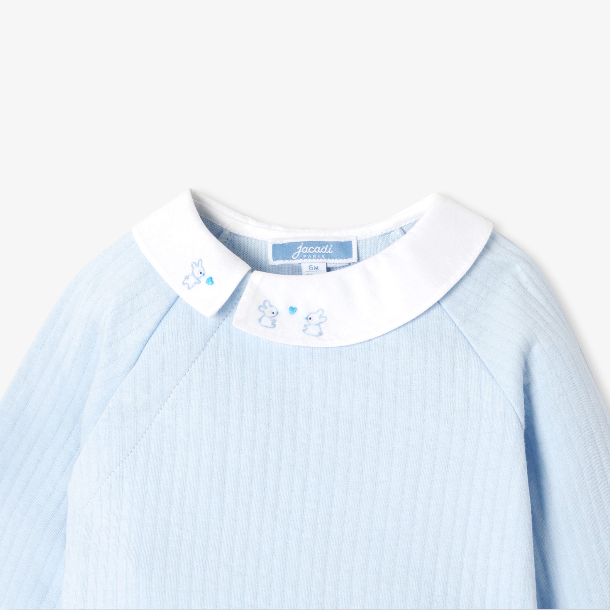 Baby boy comfort set in double-sided jersey - Paule - Image 3
