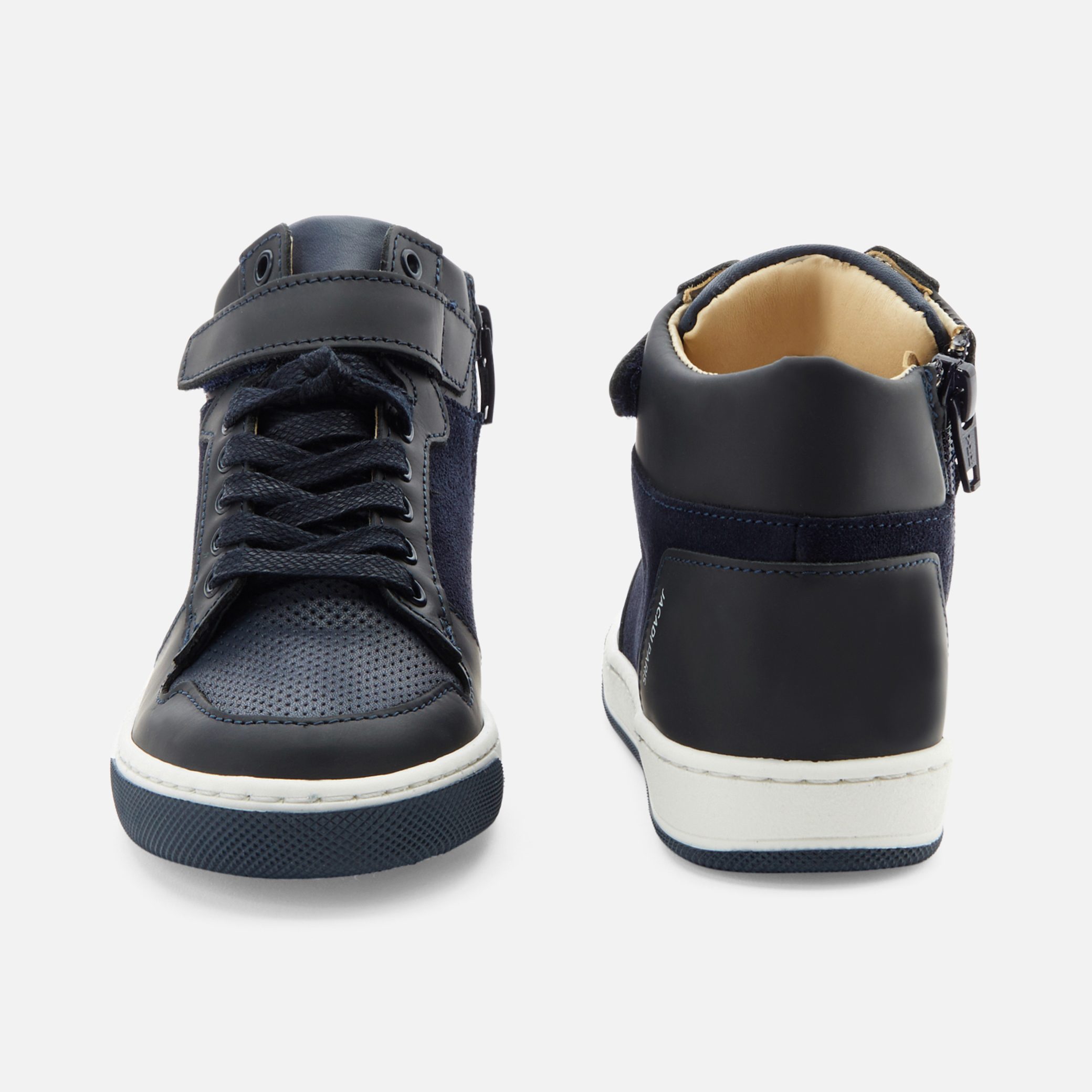 Boy high-top trainers - Caviar navy - Image 2